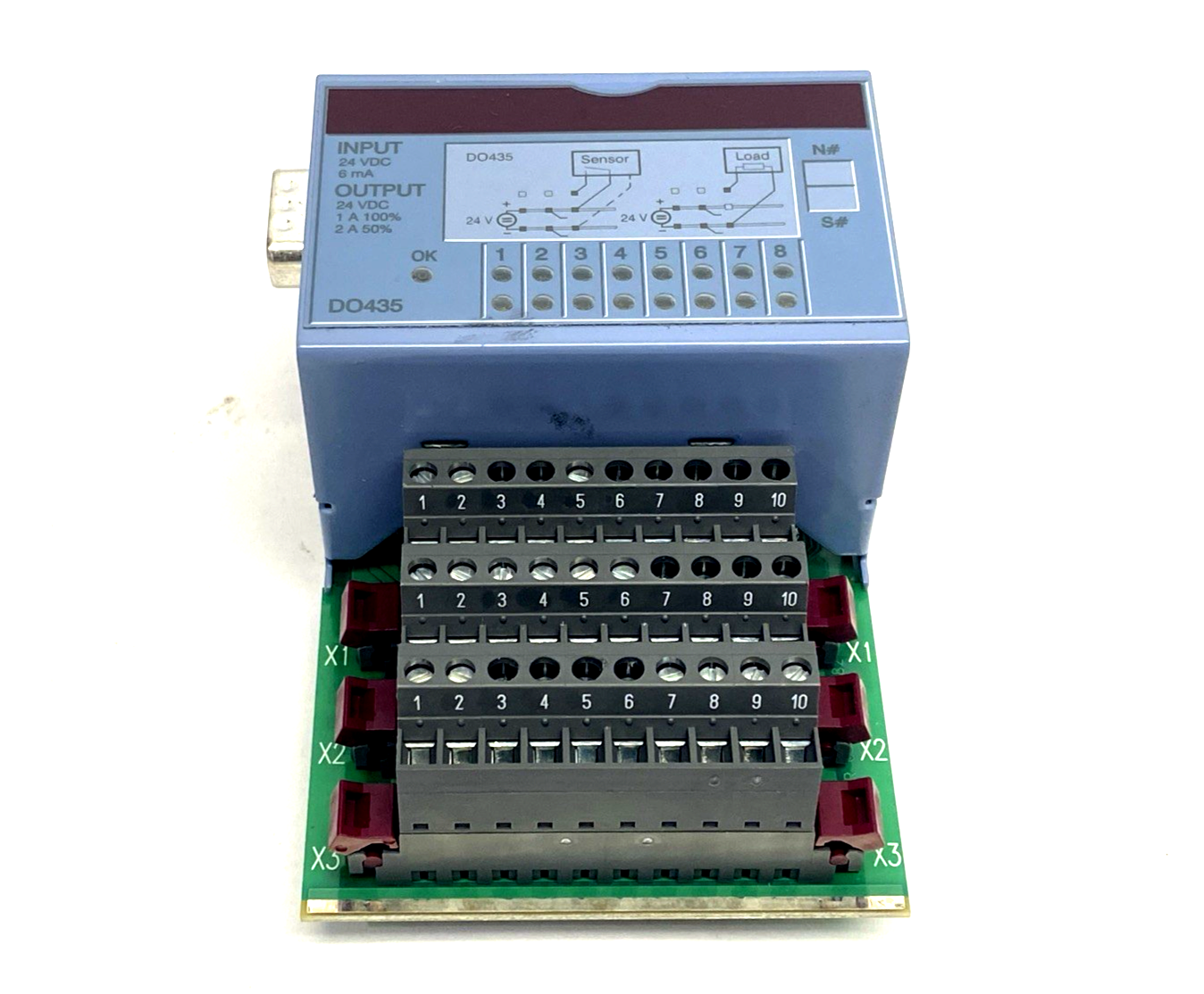 7DO435.7 | B&R Automation Rev D0 2003 Digital Output Module,8 FET Output 24V DO435 - Used - Maverick Industrial Sales