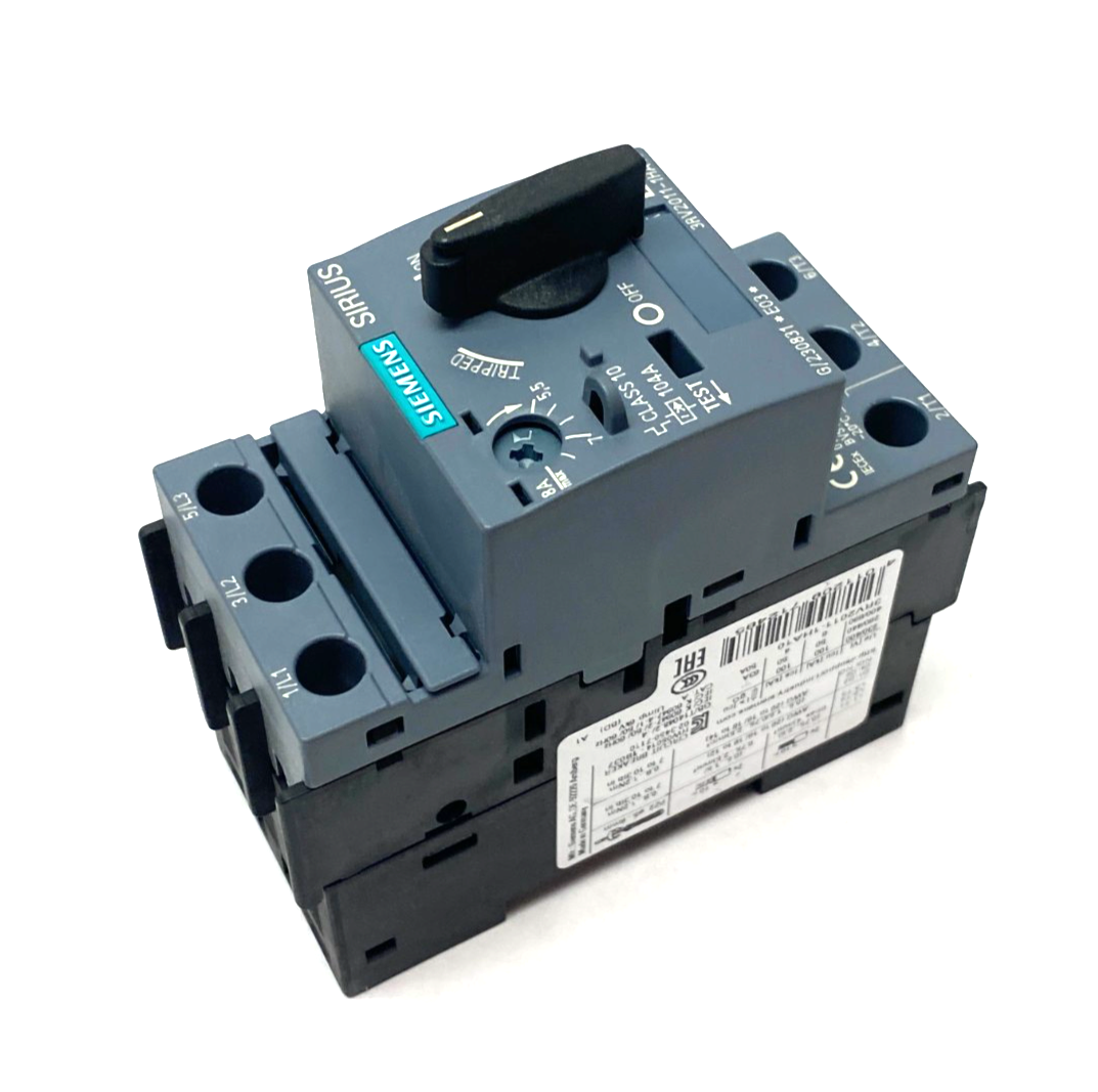 Siemens 3RV2011-1HA10 SIRIUS Motor Protection Circuit Breaker Size S00 - Maverick Industrial Sales