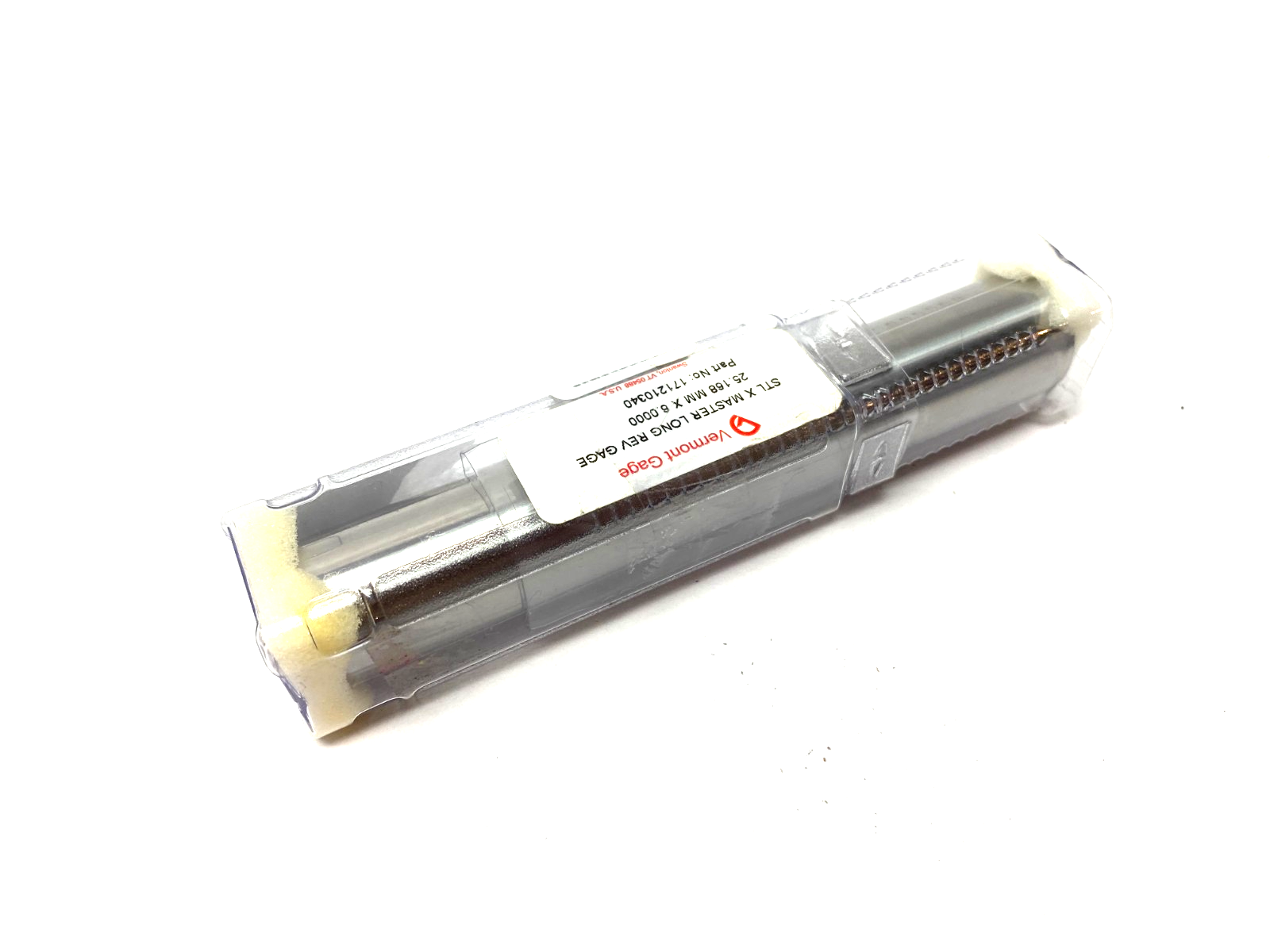 Vermont Gage 171210340 STL X Reversible Long Master Gage 25.168mm x 6.00 - Maverick Industrial Sales