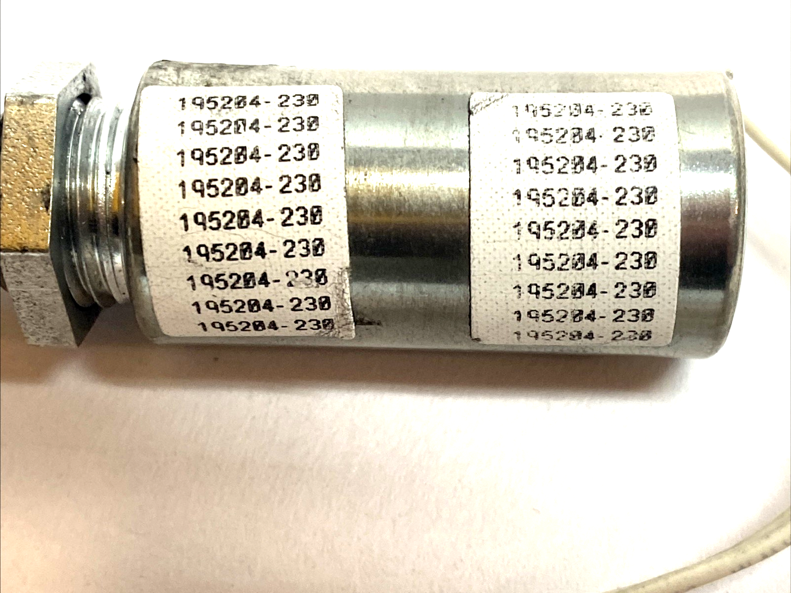 195204-230 | Ledex STA Tubular Pull Solenoid 12VDC 7W 3/4" x 1-1/2" - Used - Maverick Industrial Sales