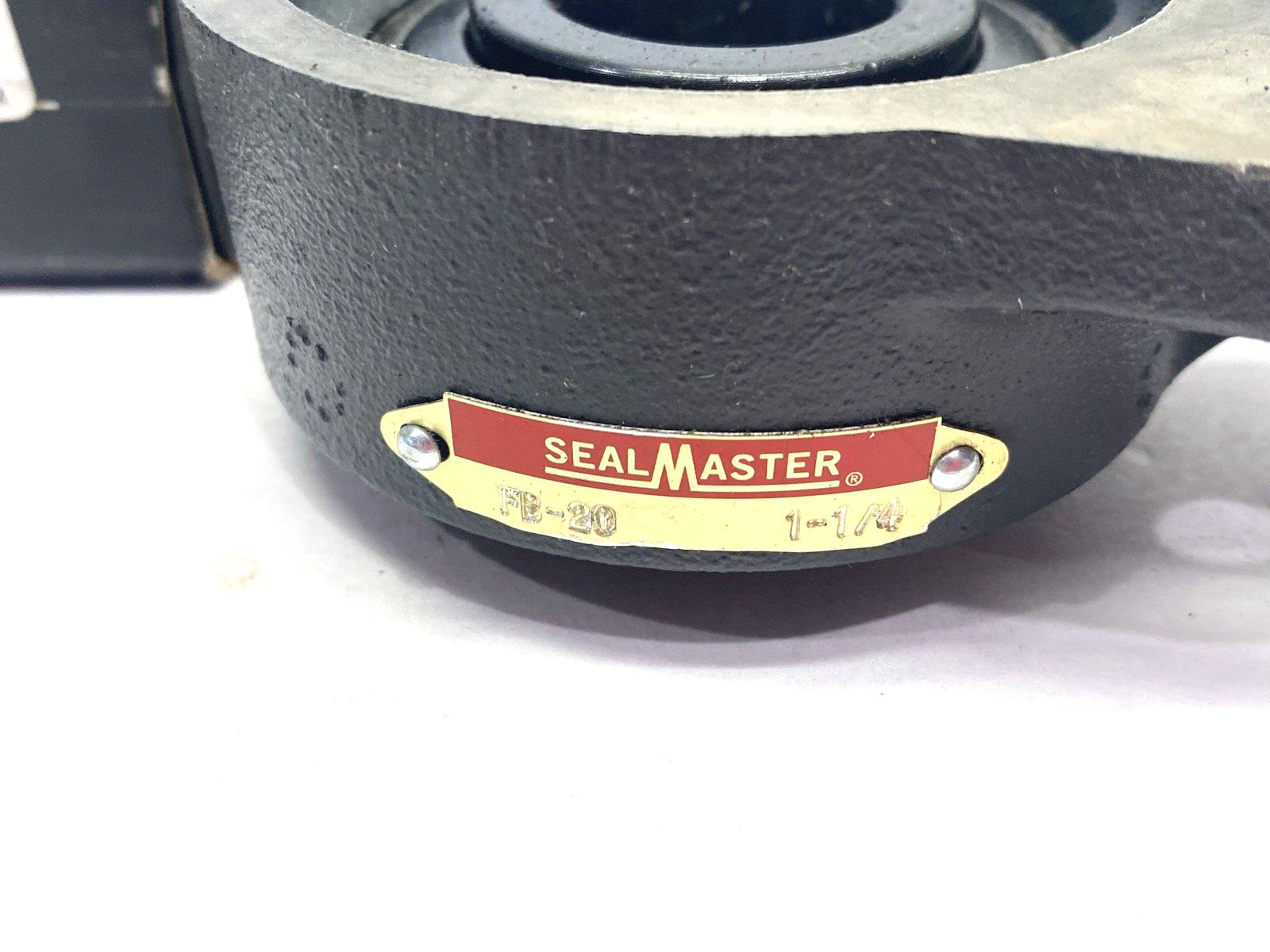 SealMaster FB-20 Three-Bolt Mounted Bearing Unit, Set Screw Gold Line, 701242 - Maverick Industrial Sales