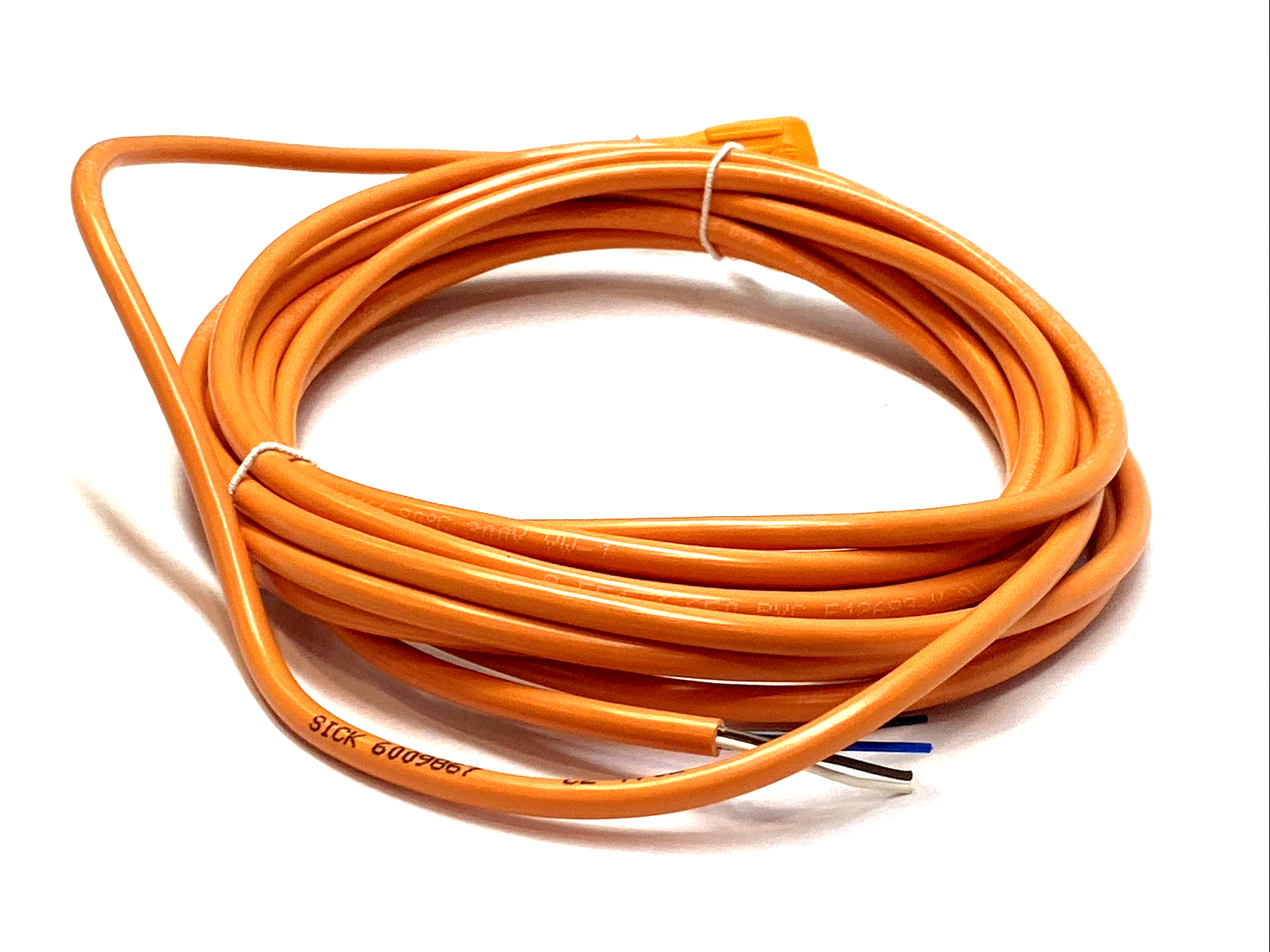 SICK DOL-1204-W05M Sensor Cable M12 4-Pin Right-Angle Female to Leads 5M 6009867 - Maverick Industrial Sales