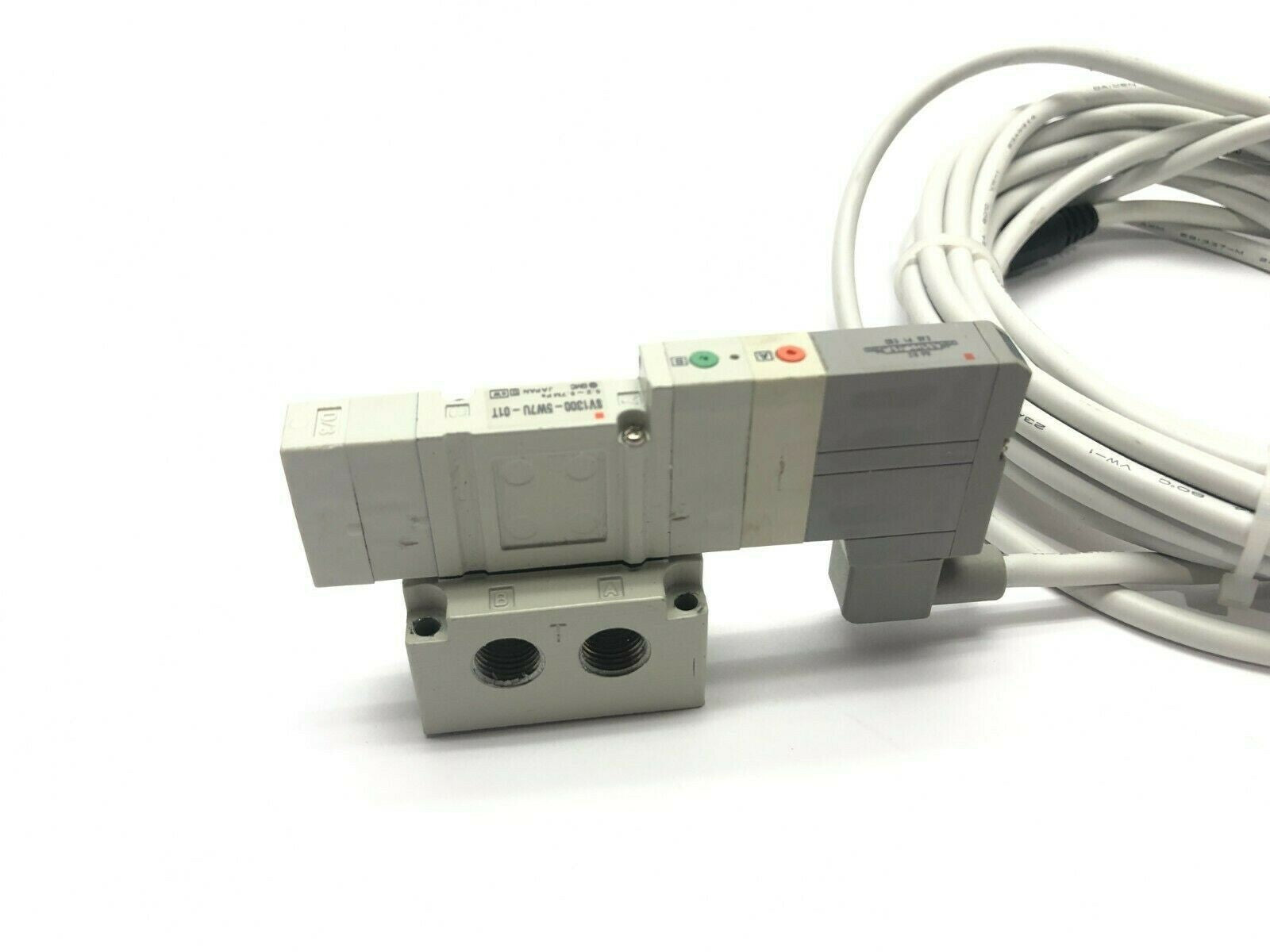 SMC SV1300-5W7U-01T Solenoid Valve on Manifold 0.2~0.7MPa - Maverick Industrial Sales