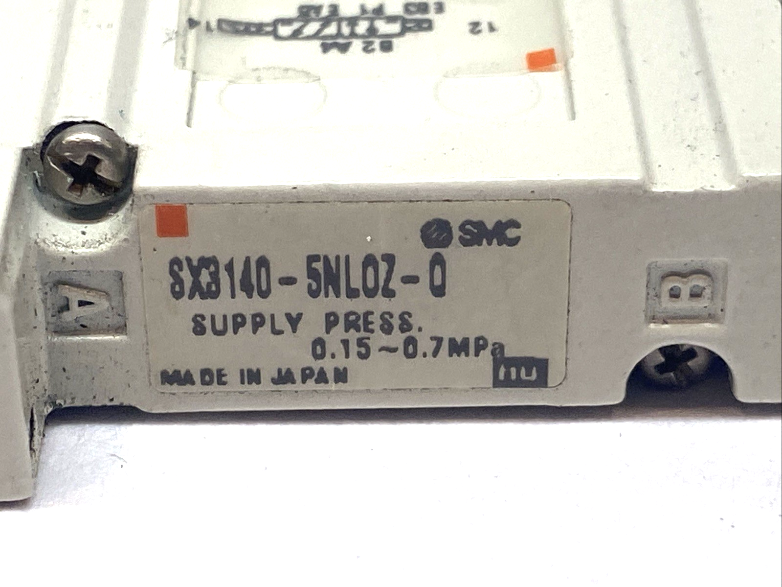 SMC SX3140-5NL0Z-Q Solenoid Valve LOT OF 2 - Maverick Industrial Sales
