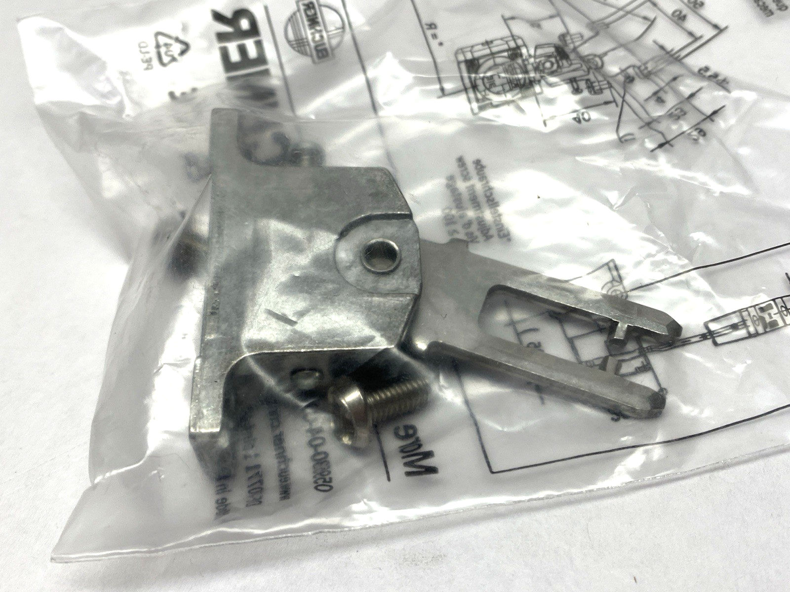 Euchner 059440 Hinged Actuator Safety Switch Key - Maverick Industrial Sales
