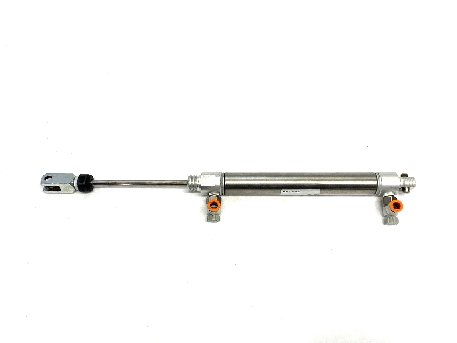 NCMC075-0400 | SMC Round Body Air Cylinder, 0.75" Bore, 4" Stroke - Used - Maverick Industrial Sales