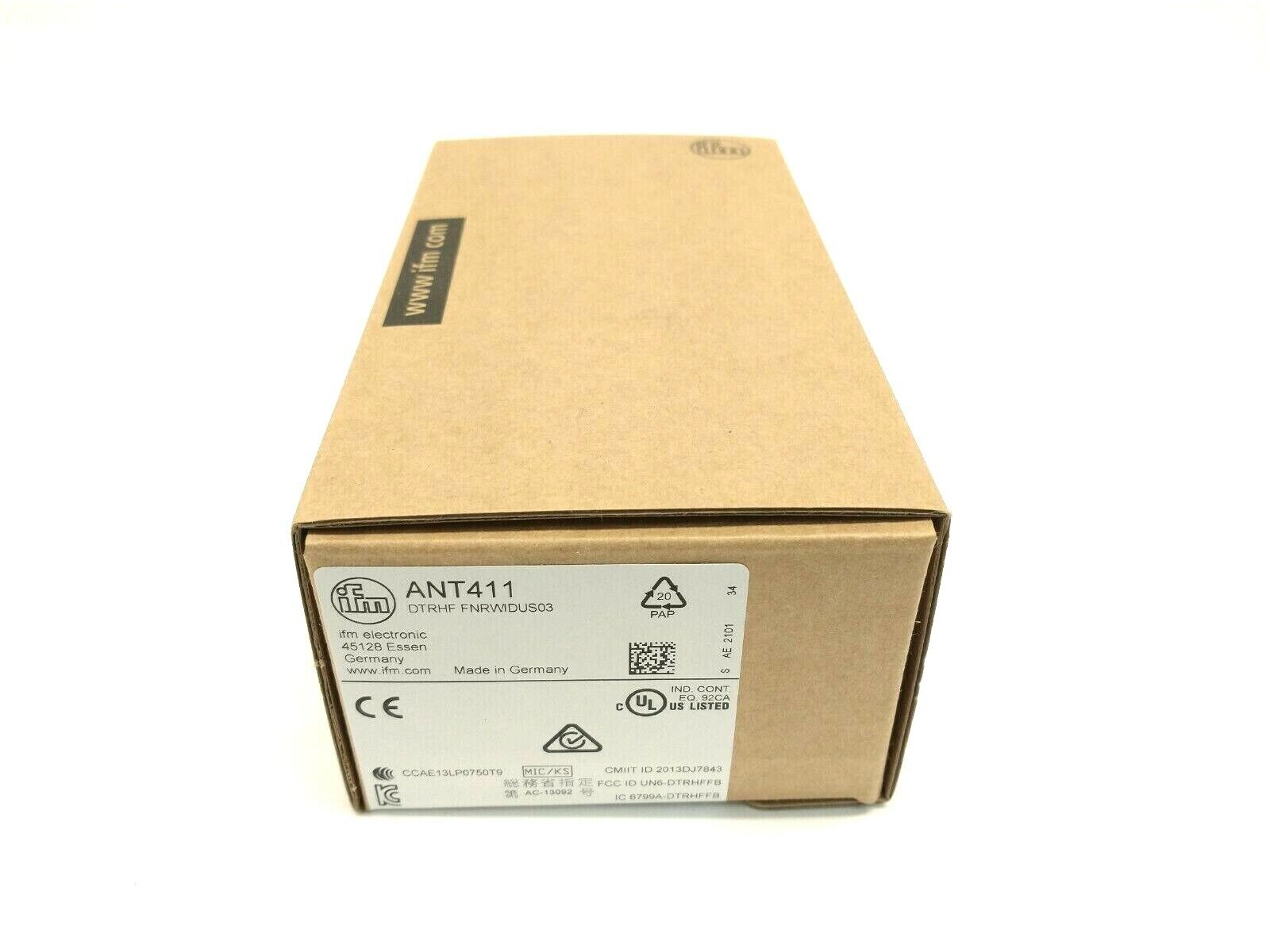 ifm ANT411 M12 RFID Read/Write Head HF DTRHF FNRWIDUS03 - Maverick Industrial Sales