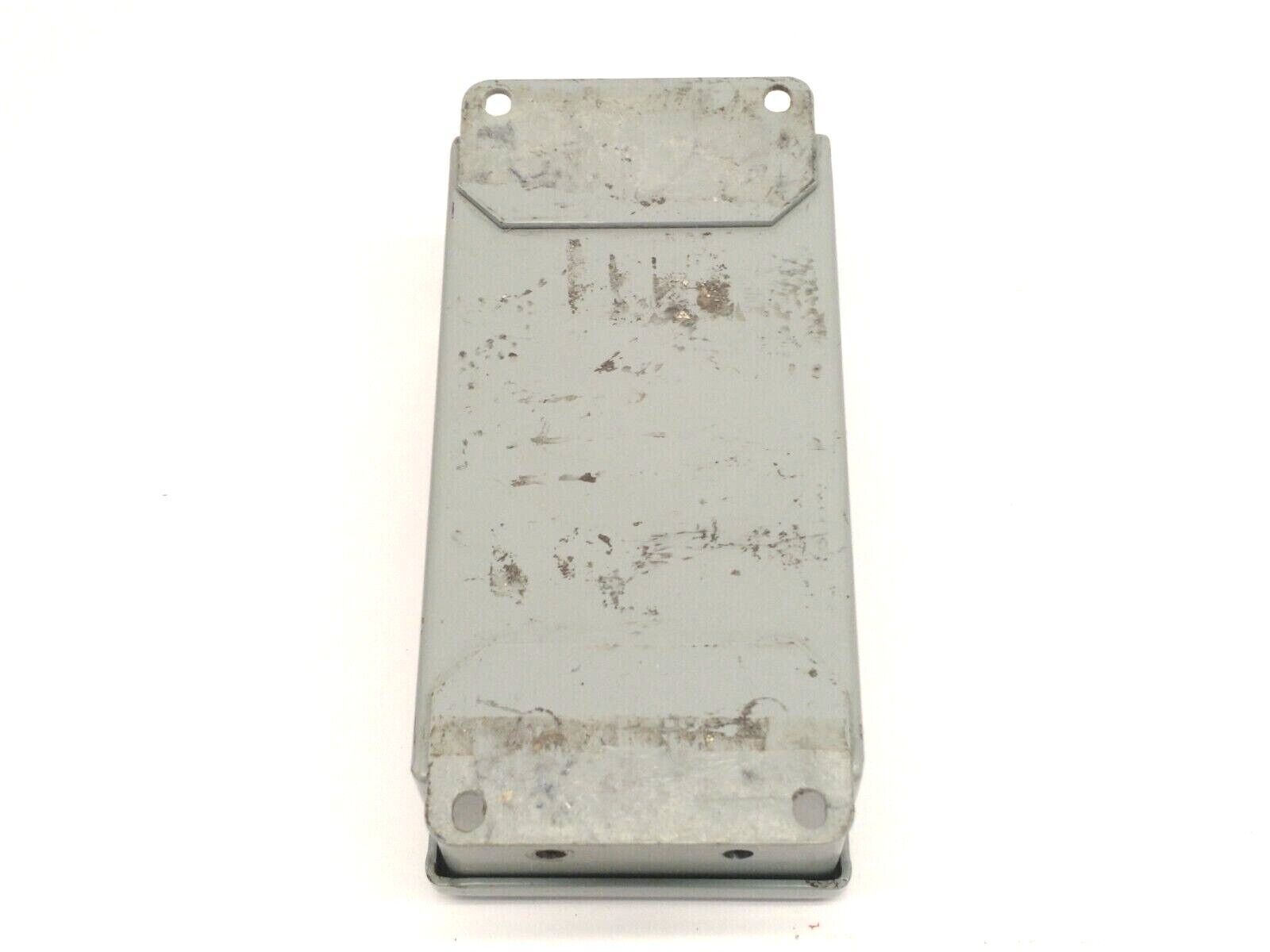 Hoffman E2PBG Type 12 Pushbutton Enclosure 2PBx22.5mm 5.75" x 3.25" x 2.75" Gray - Maverick Industrial Sales
