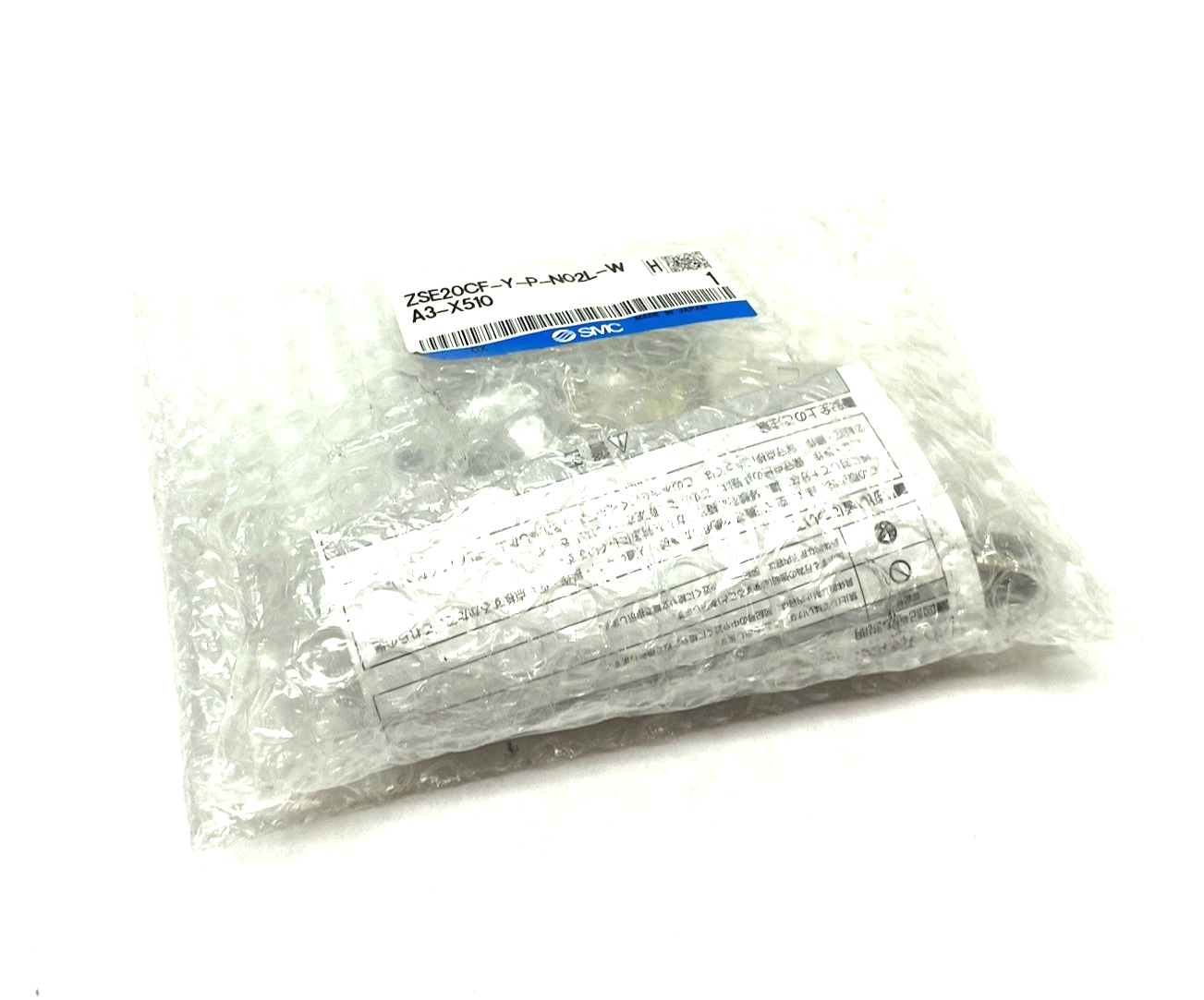 SMC ZSE20CF-Y-P-N02L-WA3-X510 High Precision Digital Pressure Switch 3-Screen - Maverick Industrial Sales