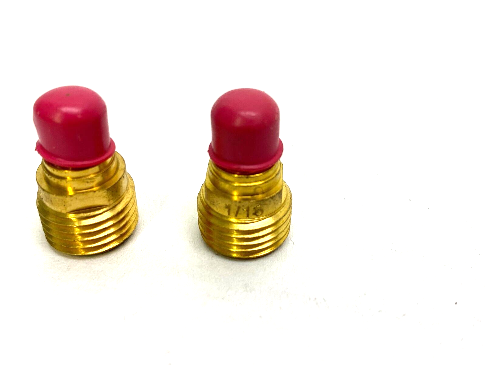 45V43 Gas Lens Collet Body 1/16", 1.6mm for TIG Welding Torch 9/20/25 LOT OF 2 - Maverick Industrial Sales