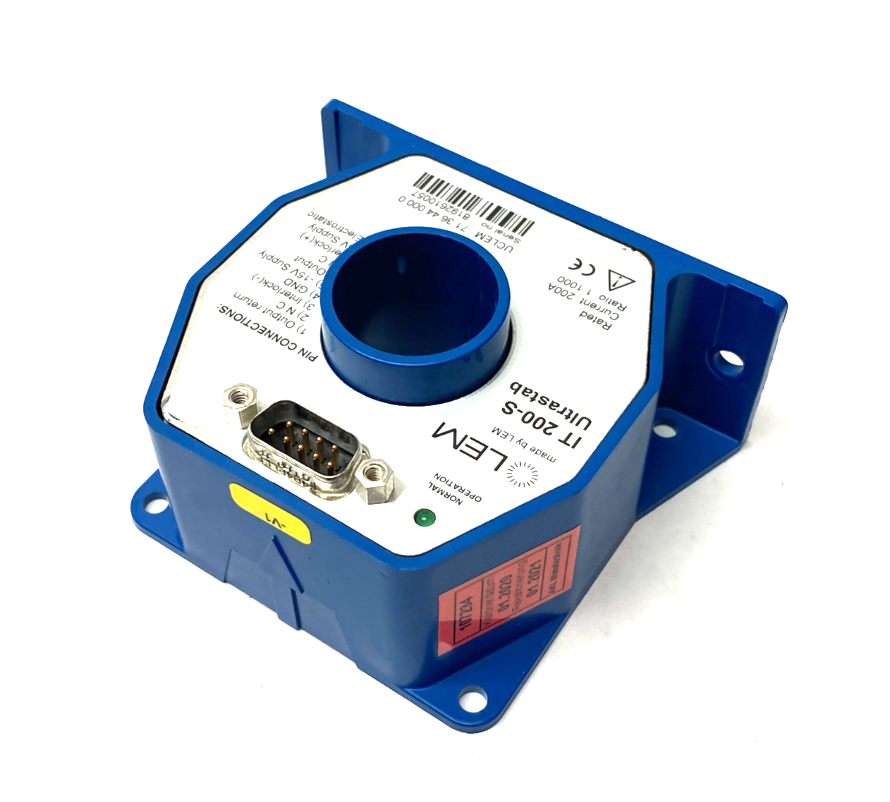 LEM IT 200-S UltraStab High Accuracy Current Transducer for 200 ARMS - Maverick Industrial Sales