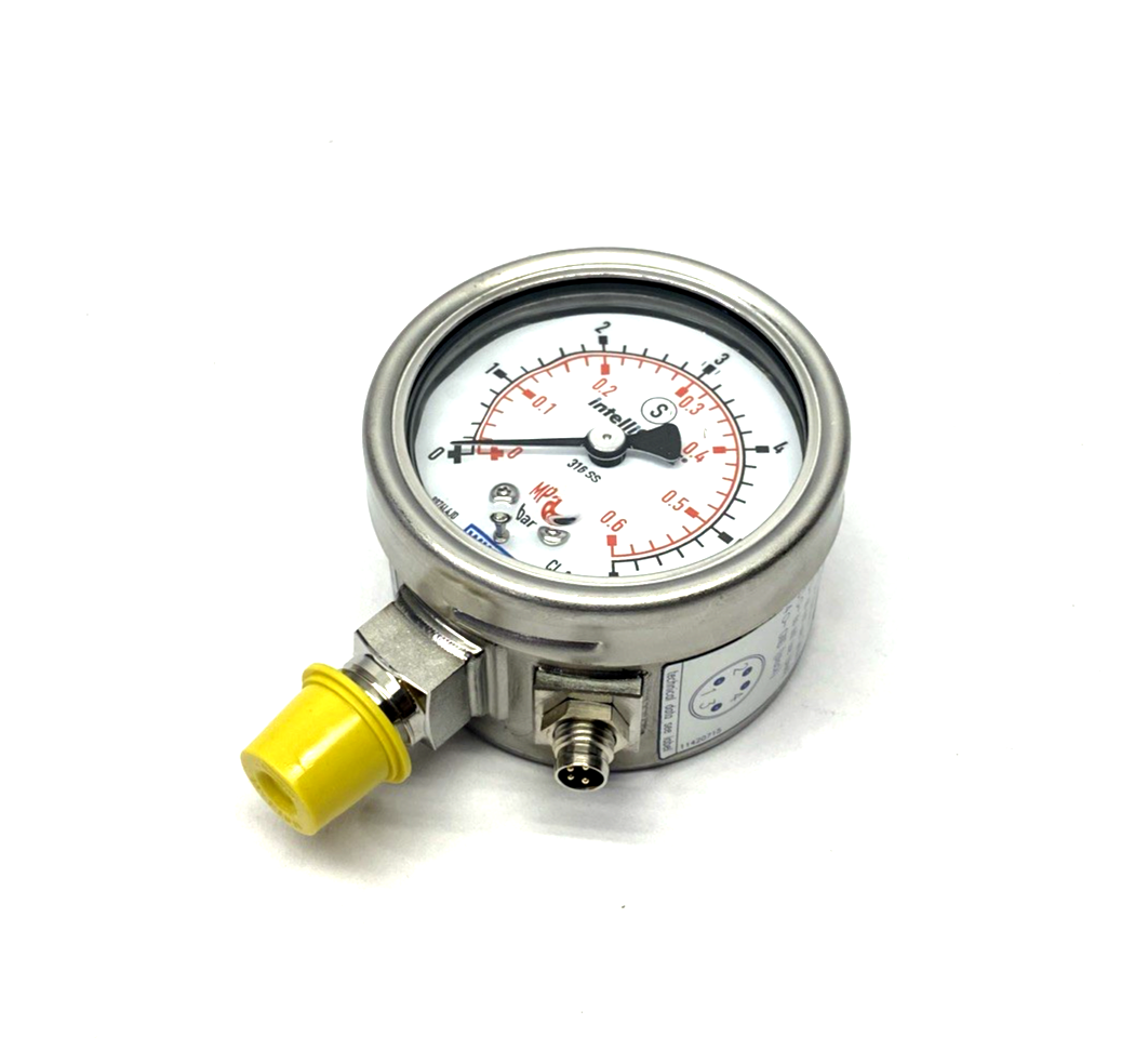 Wika PGT23.063 Bourdon Tube Pressure Gauge w/ Electrical Output 52920145 - Maverick Industrial Sales