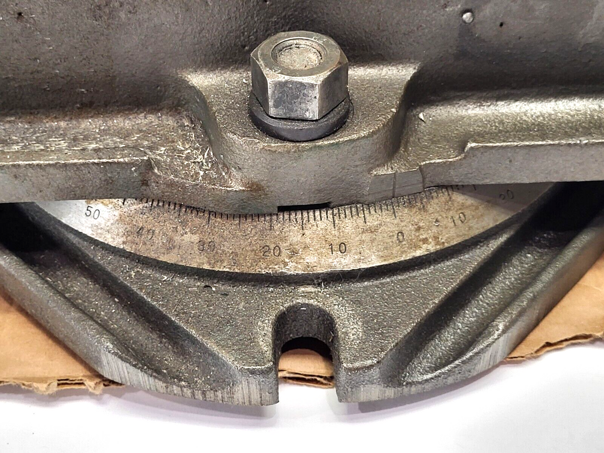 D60-1 | Kurt Anglock Precision Machine Vise & Swivel Base - Used - Maverick Industrial Sales