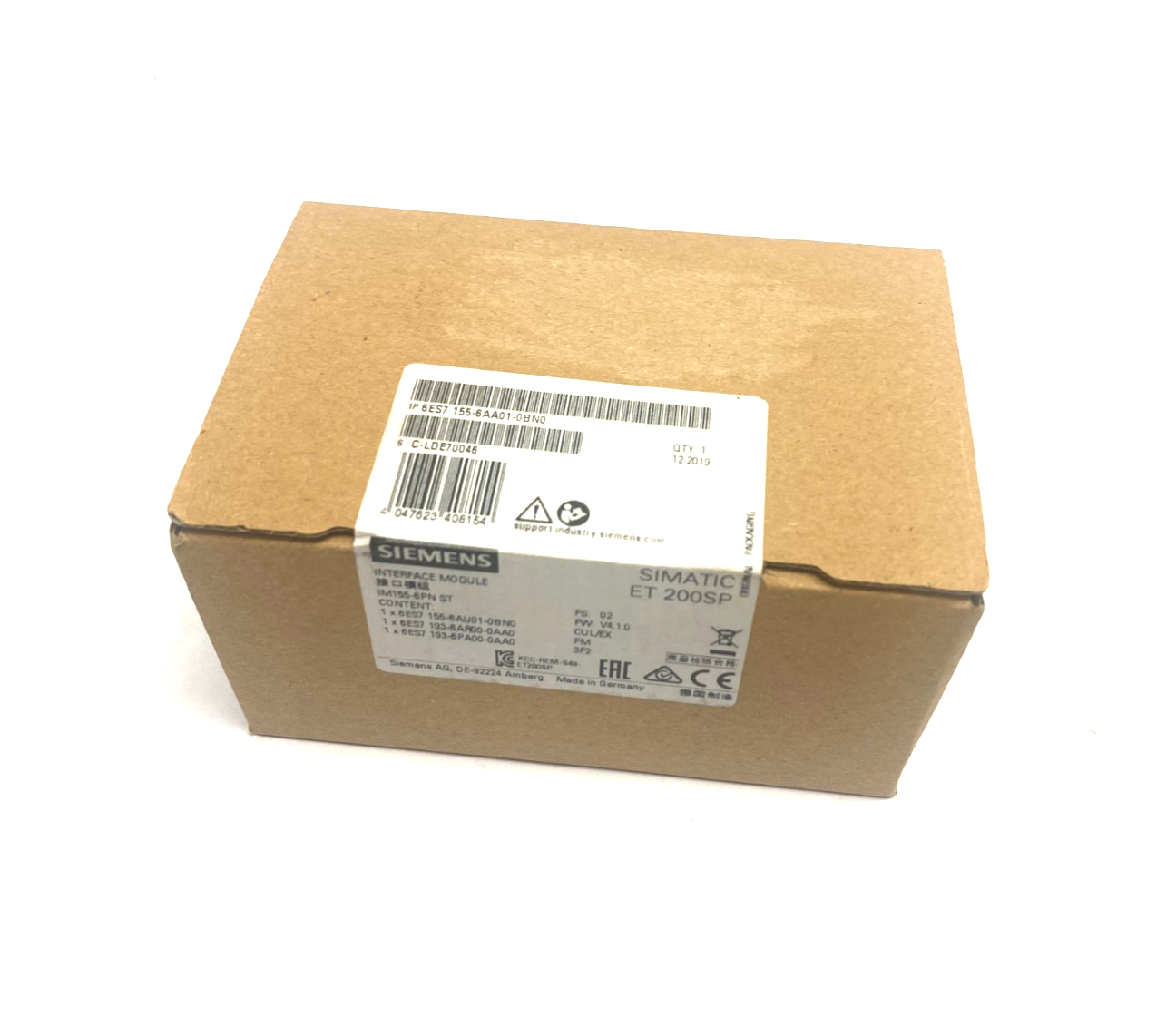 Siemens 6ES7 155-6AA01-0BN0 SIMATIC ET 200SP Interface Module IM155-6PN ST - Maverick Industrial Sales