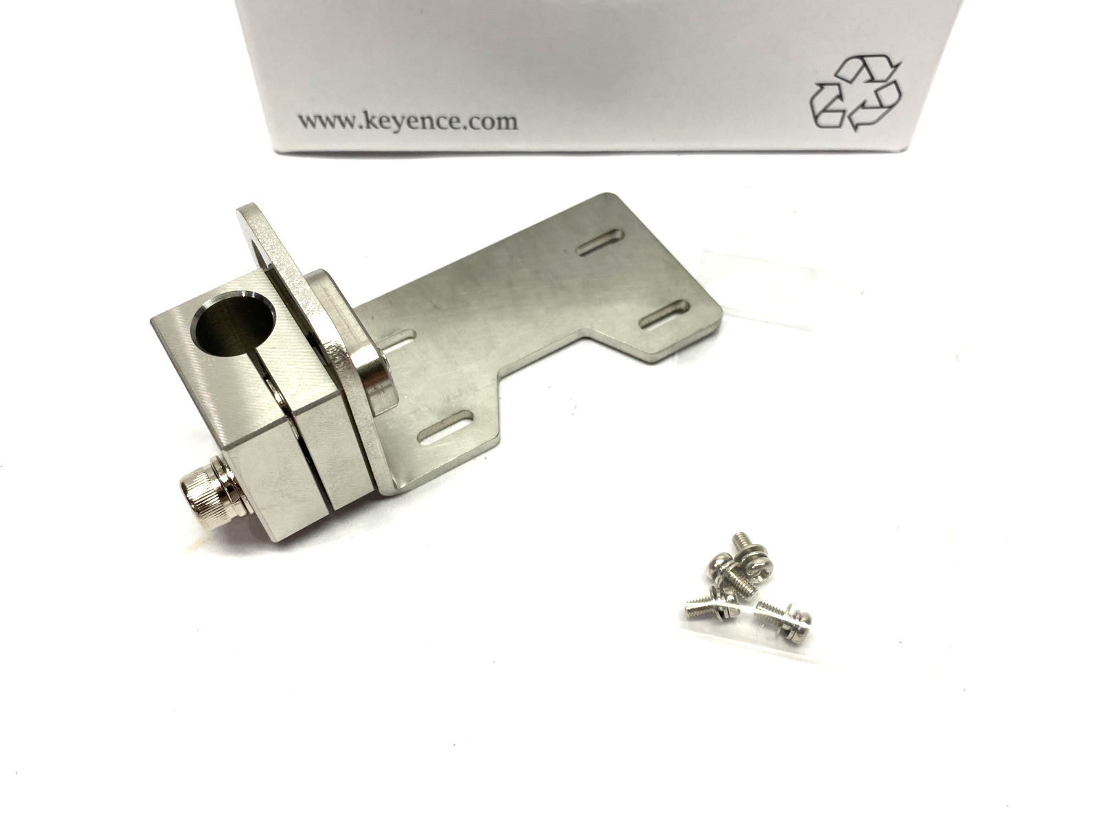 Keyence OP-88639 Adjustable Sensor Bracket when Illumination Unit is Used - Maverick Industrial Sales