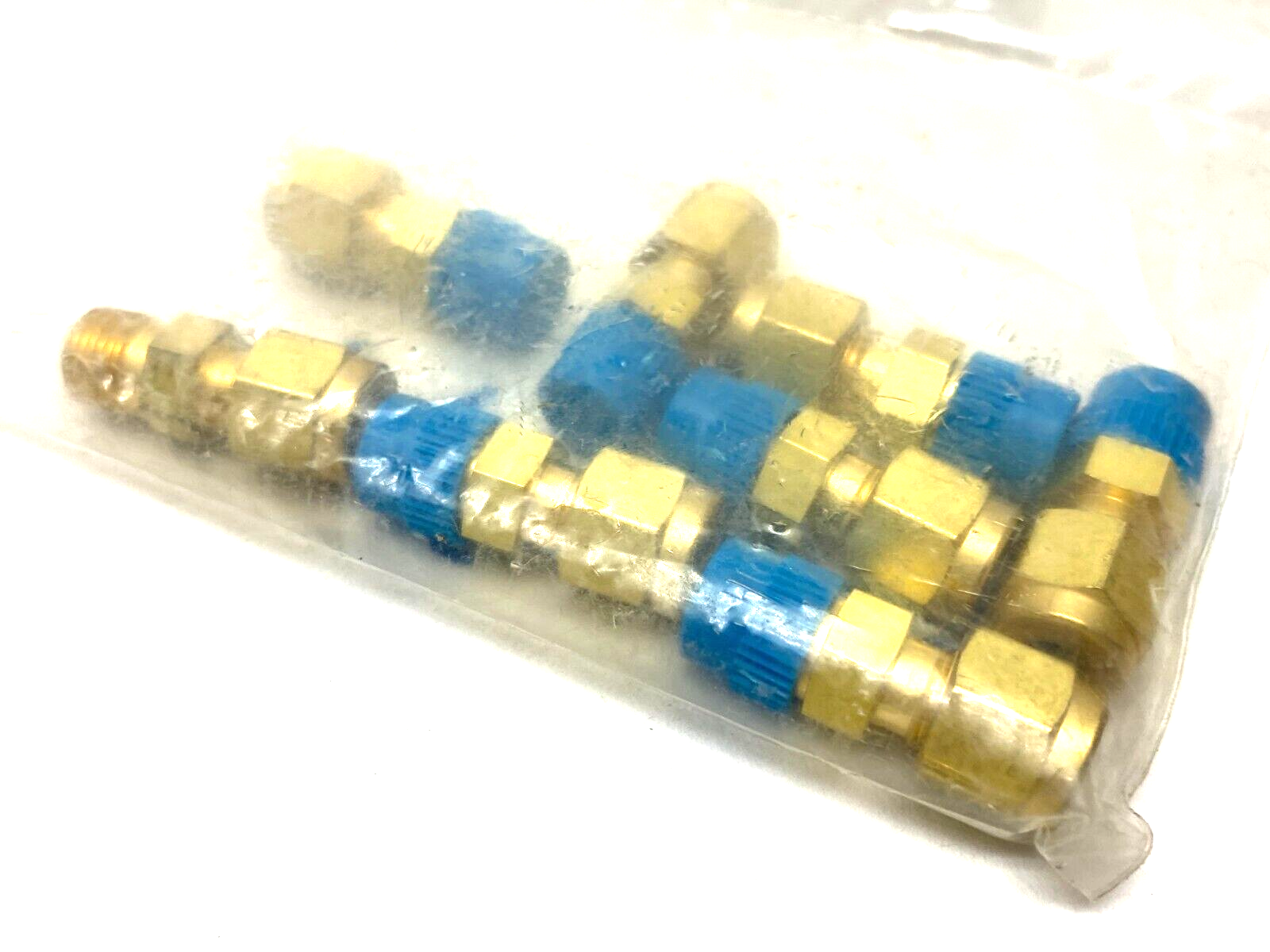 Swagelok B-300-1-2 Brass Compression Tube Fitting 3/16" Tube 1/8" MNPT PKG OF 8 - Maverick Industrial Sales