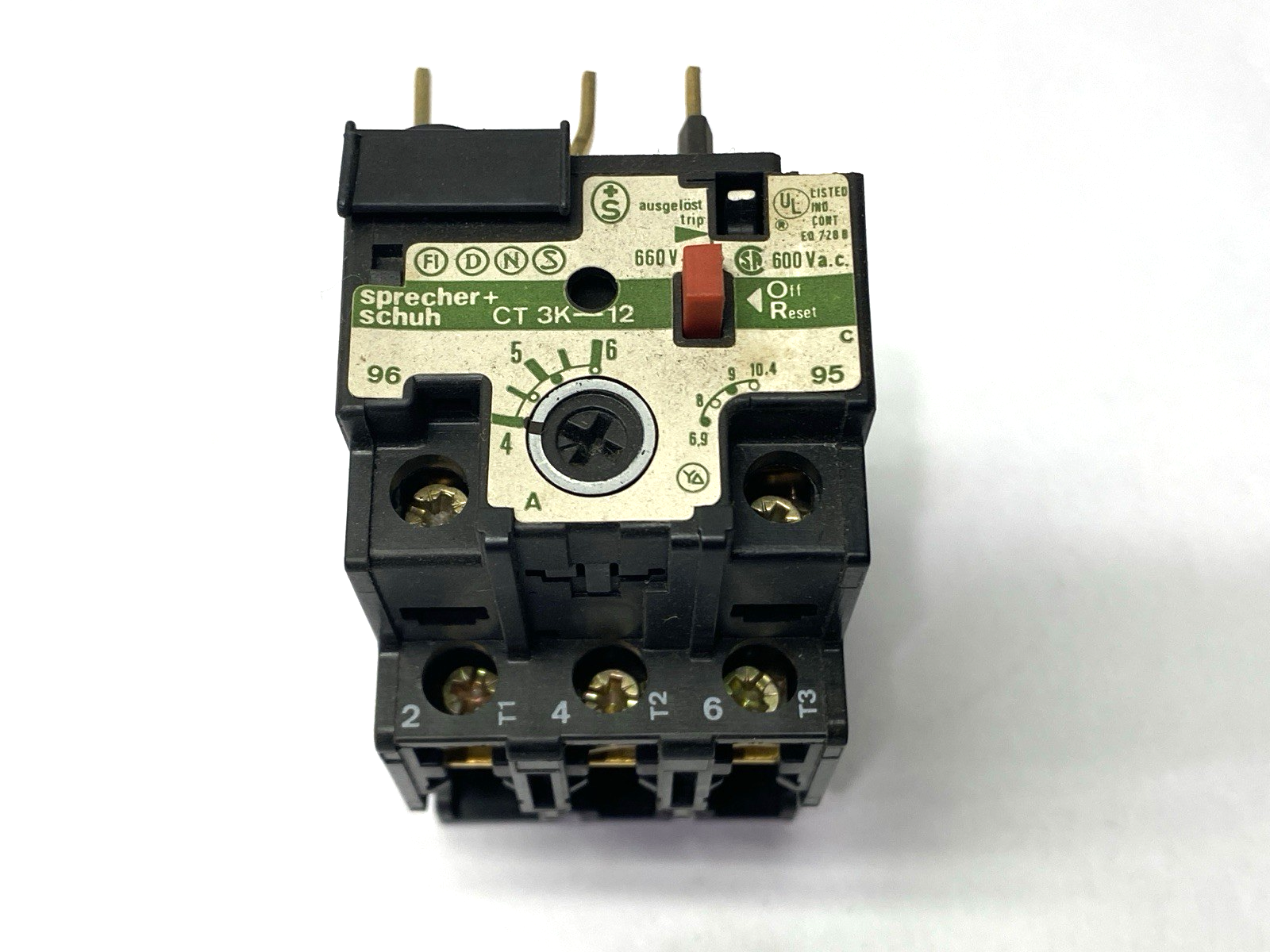 CT3K-12-6 | Sprecher+Schuh Overload Relay 4-6A - New Other - Maverick Industrial Sales