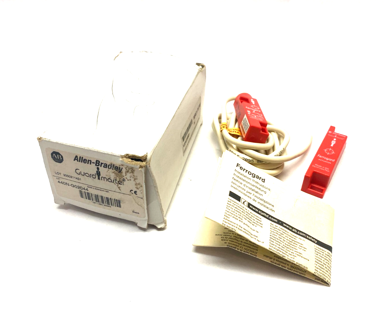 Allen Bradley 440N-G02044 Ser. B Guardmaster Ferrogard Magnetic Safety Switch - Maverick Industrial Sales
