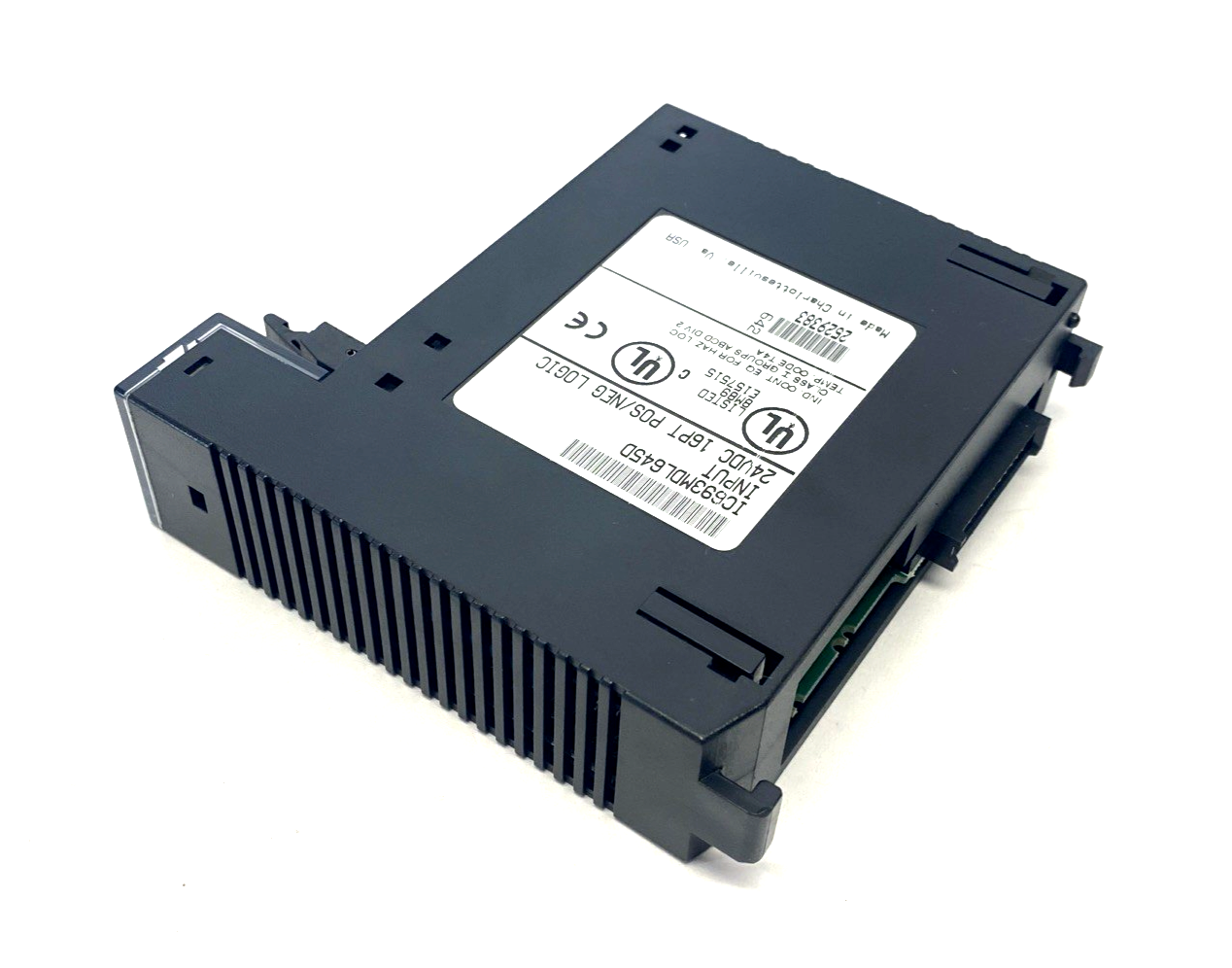 IC693MDL645D | GE Fanuc Input Module 24VDC 16PT Pos/Neg Logic NO TERMINAL - Used - Maverick Industrial Sales