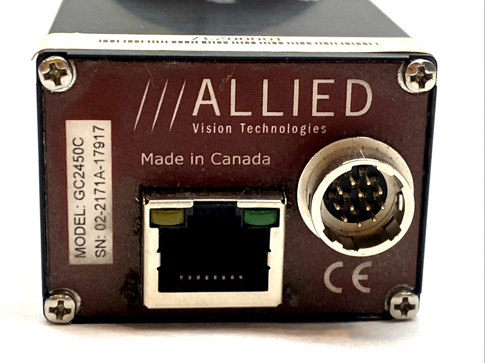 GC2450C | Allied Vision Camera 5MP GigE C-Mount w/ Fujinon HF35SA-1 35mm Lens - Used - Maverick Industrial Sales