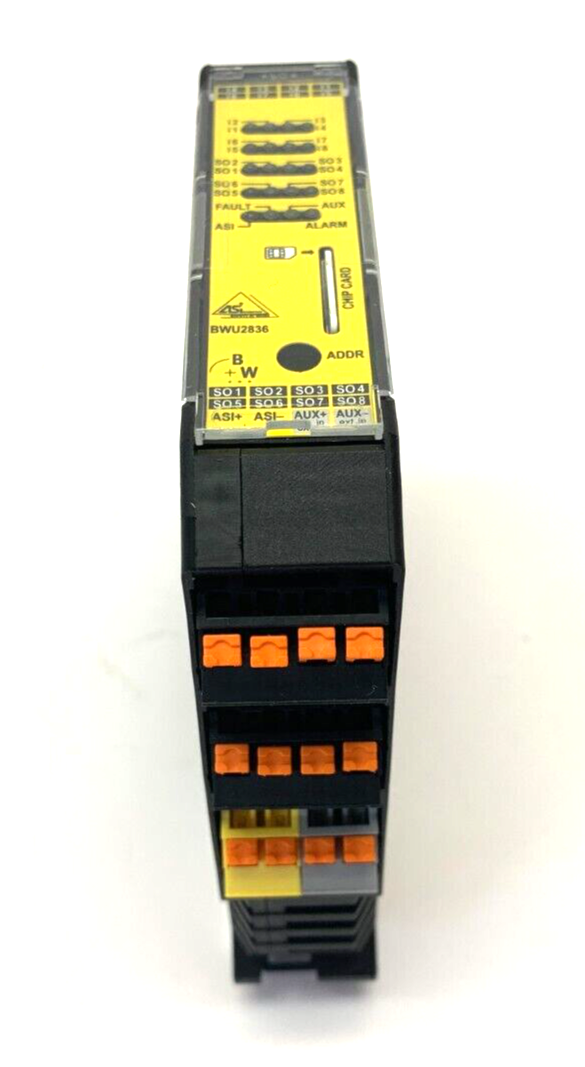 Bihl+Wiedemann BWU2836 ASi Safety Output Module IP20 8SO/8I 18947 - Maverick Industrial Sales