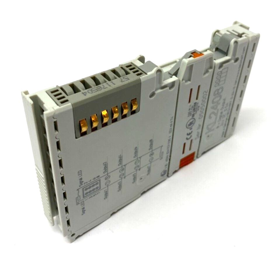 KL2408 | Beckhoff Digital Output Terminal 8-Channel 24VDC 0.5A - Used - Maverick Industrial Sales