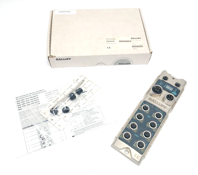 Balluff BNI005K Profinet Network Block BNI PNT-305-105-Z015 - Maverick Industrial Sales