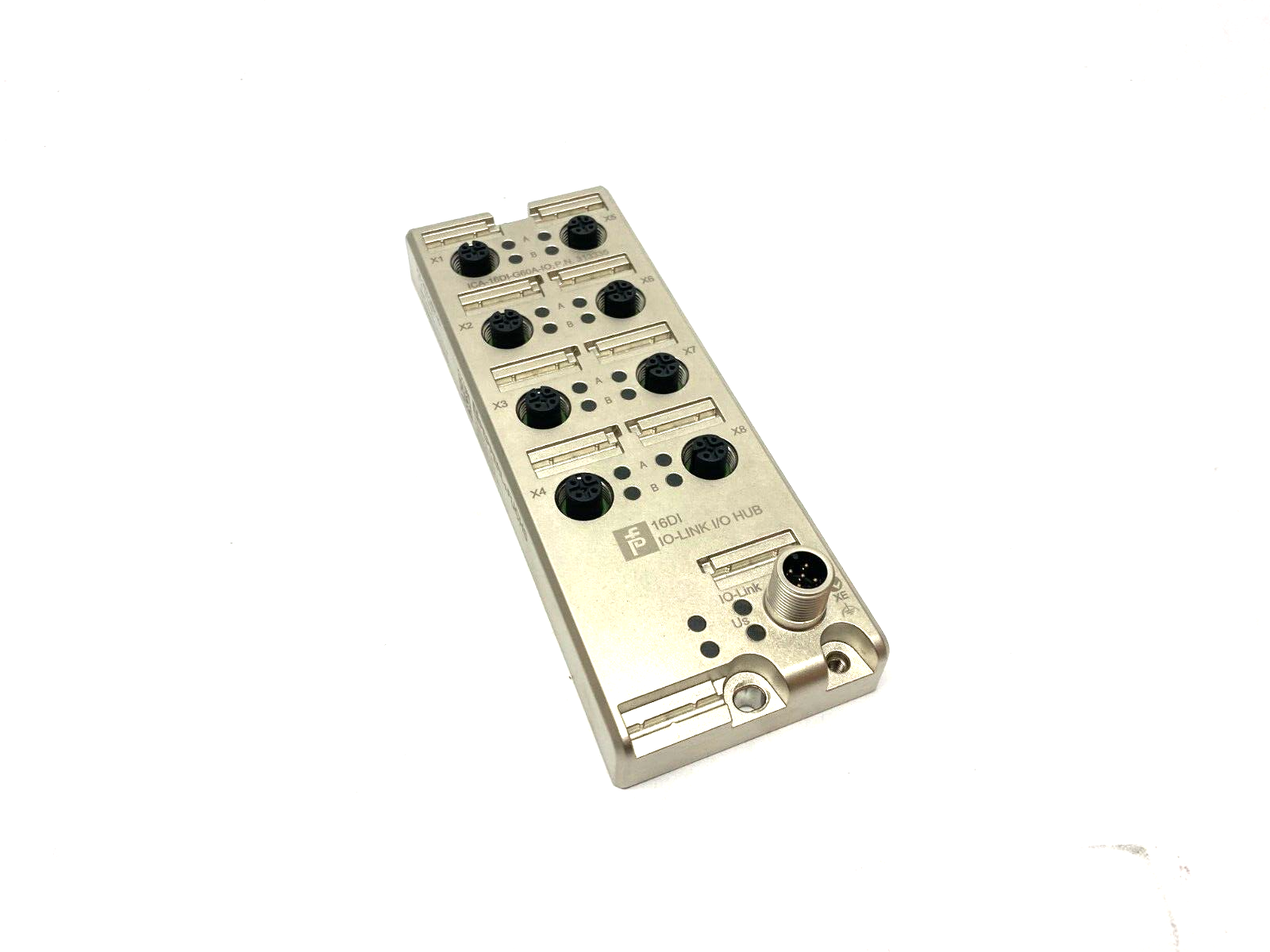 Pepperl+Fuchs ICA-16DI-G60A-IO, IO-Link Ethernet Fieldbus Hub Module, 313335 - Maverick Industrial Sales