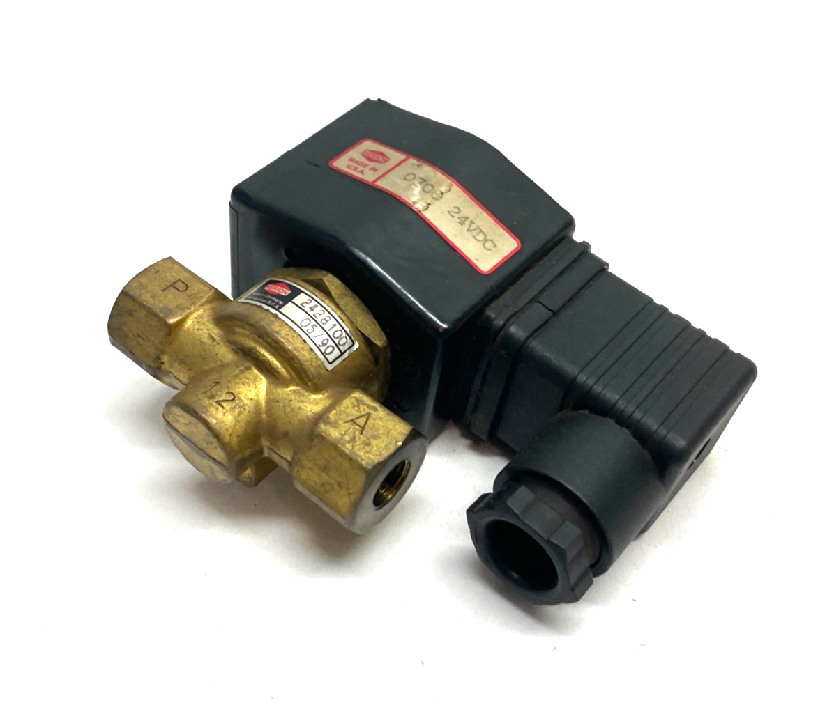 Herion 2428100 Solenoid Valve 3/2 24VDC, 0700 - Maverick Industrial Sales