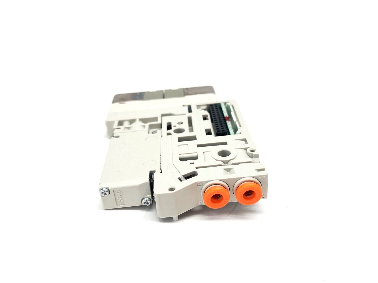 VQ1200N-51 | SMC Solenoid Valve 5-Port 2-Position Double 24VDC w/ Block Base - Used - Maverick Industrial Sales