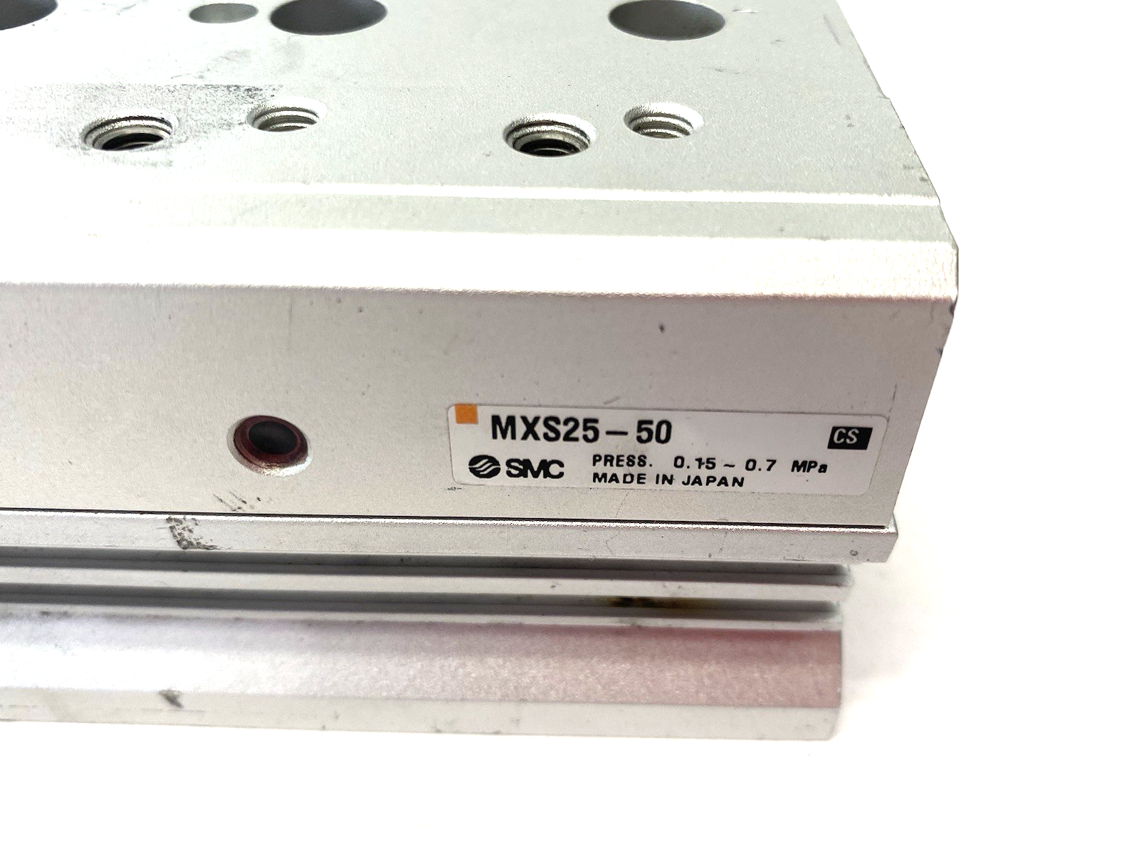SMC MXS25-50 Double Acting Guided Cylinder Slide Table 25mm Bore 50mm Stroke - Maverick Industrial Sales
