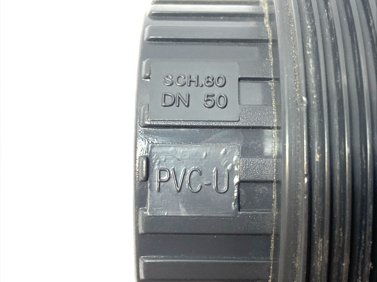 Schedule 80 PVC-U Union Fitting 2-1/2" OD, 2" ID DN50 - Maverick Industrial Sales