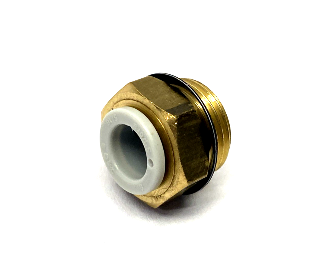 KQ2H08-U03A | SMC Pneumatic One-Touch Fitting For 8mm Tube O.D. x G 3/8" LOT OF 5 - New Other - Maverick Industrial Sales