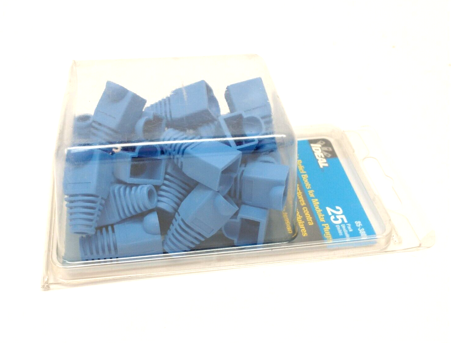 IDEAL 85-380 Strain Relief Boot For Modular Plugs RJ45 CAT 5e 25 PACK - New - Maverick Industrial Sales