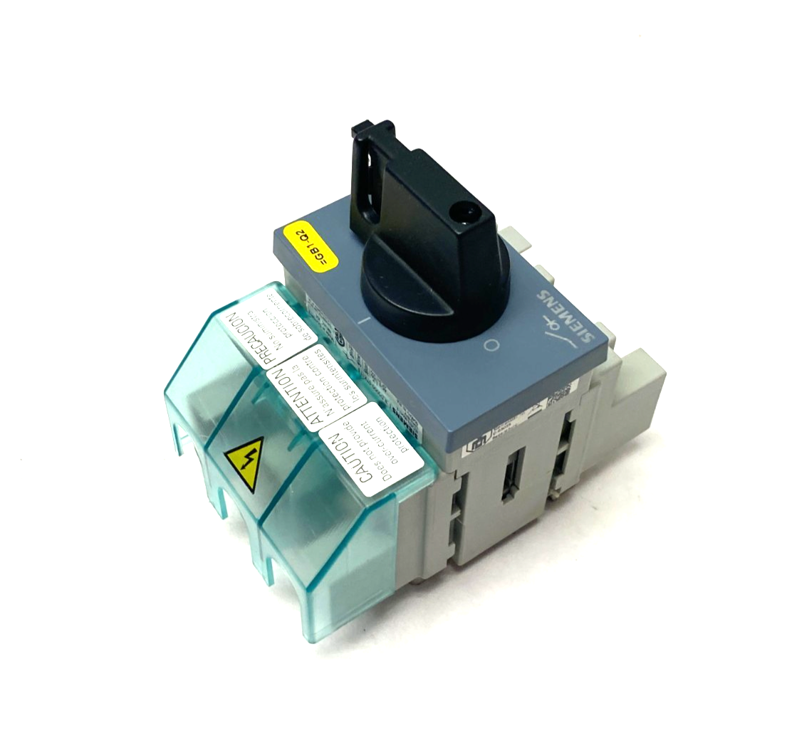 Siemens 3LD5000-0TK11 SENTRON Main Disconnect Switch 3-Pole - Maverick Industrial Sales