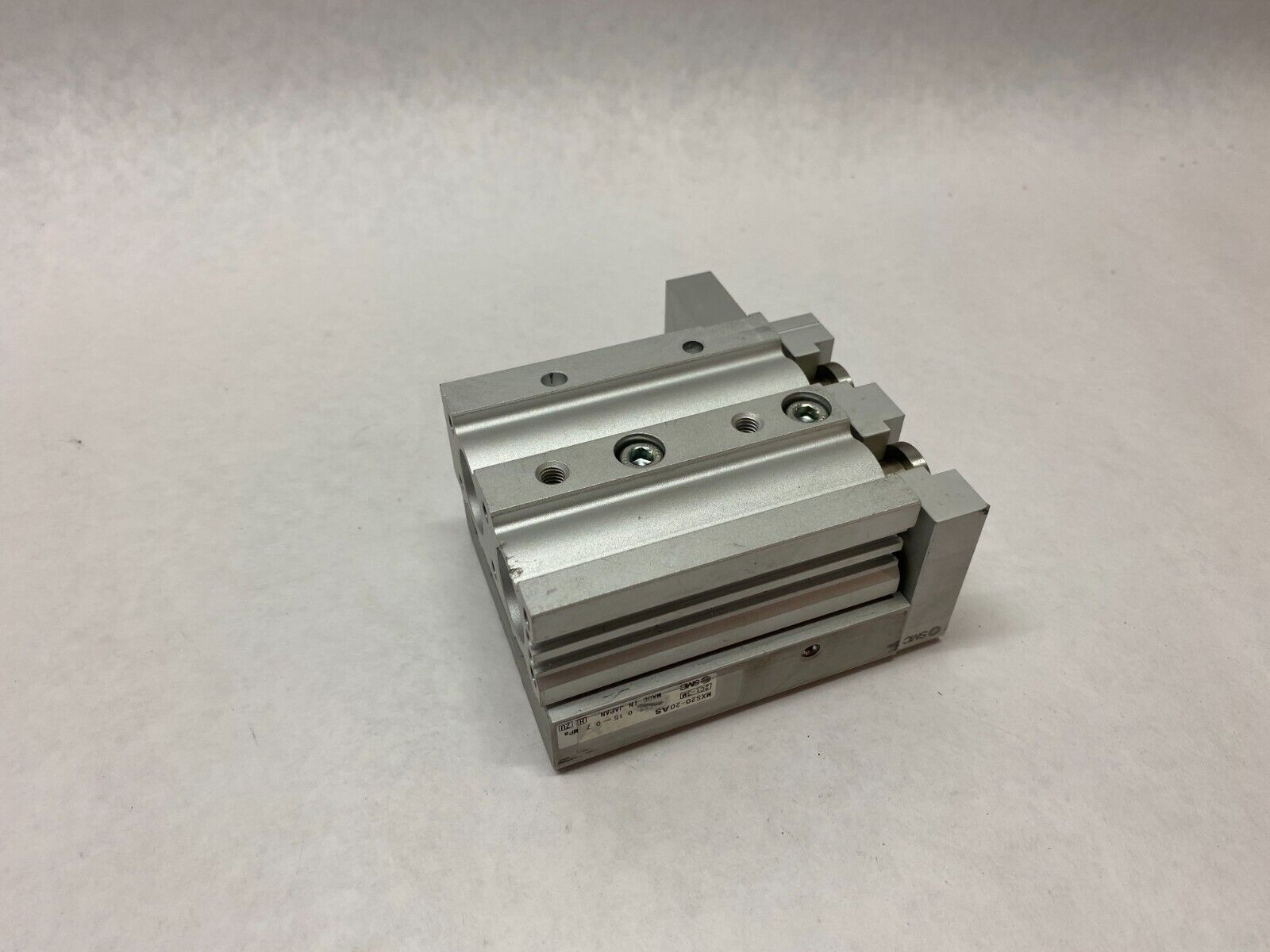 SMC MXS20-20AS Precision Slide Table, 20mm Bore, 20mm Stroke - Maverick Industrial Sales