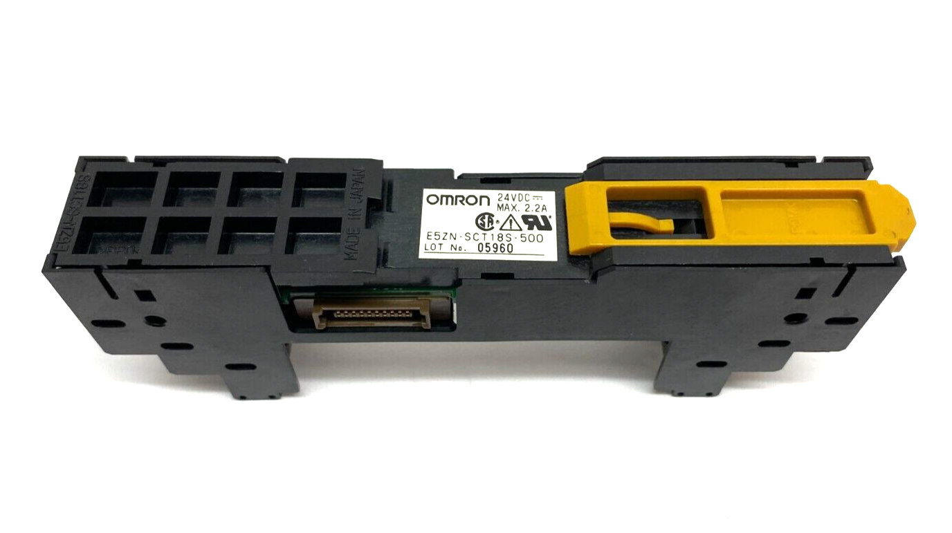 Omron E5ZN-SCT18S-500 Controller Module Terminal Base 18-Pole 24VDC Max - Maverick Industrial Sales