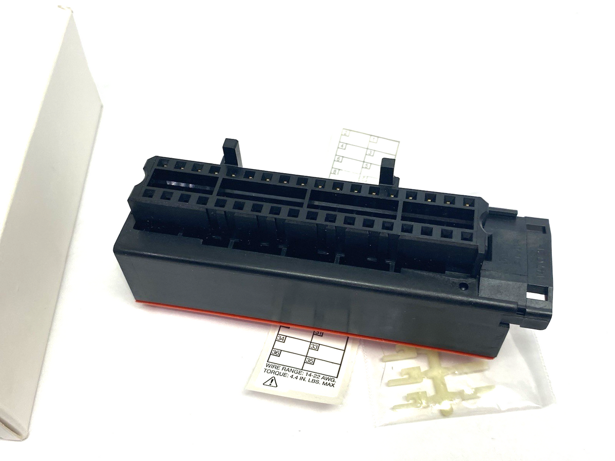 | Allen Bradley 1756-TBCHS Ser. A ControlLogix 36-Pin Terminal Block for PLCs - New – Open box - Maverick Industrial Sales