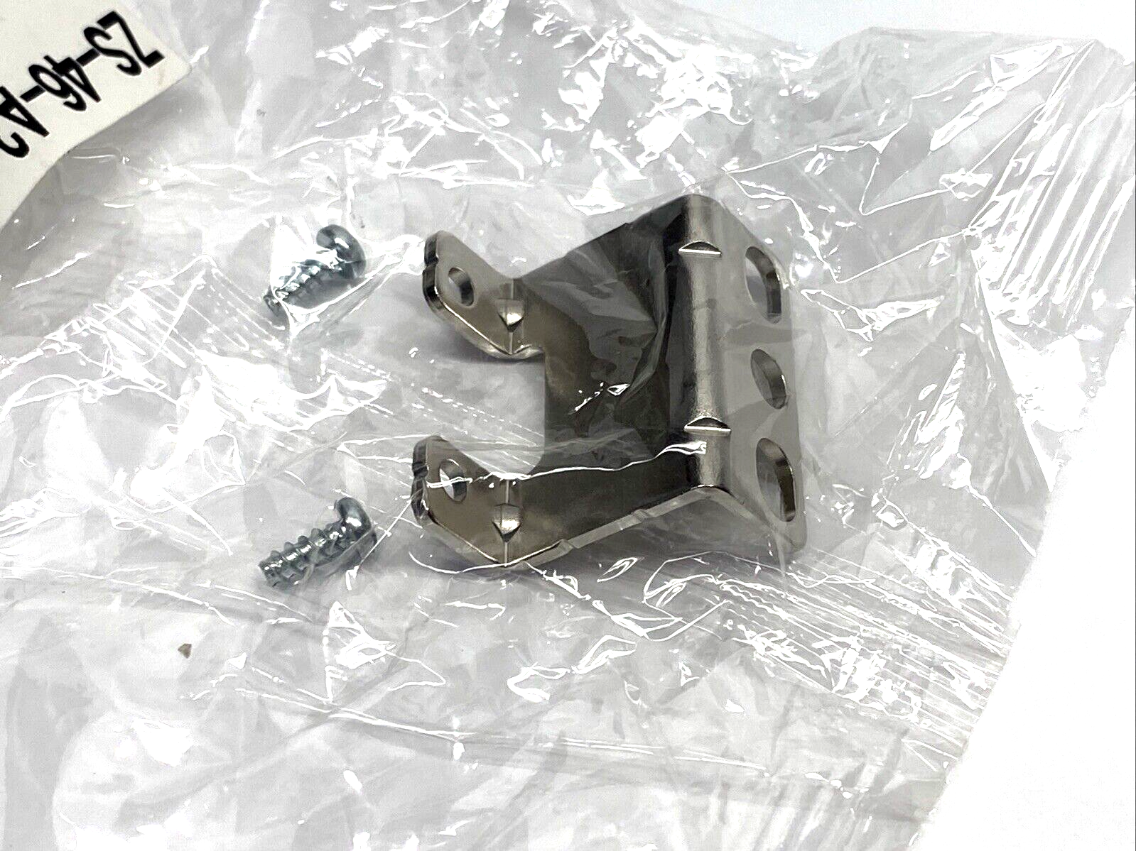 SMC ZS-46-A2 Pressure Switch Mounting Bracket LOT OF 3 - Maverick Industrial Sales