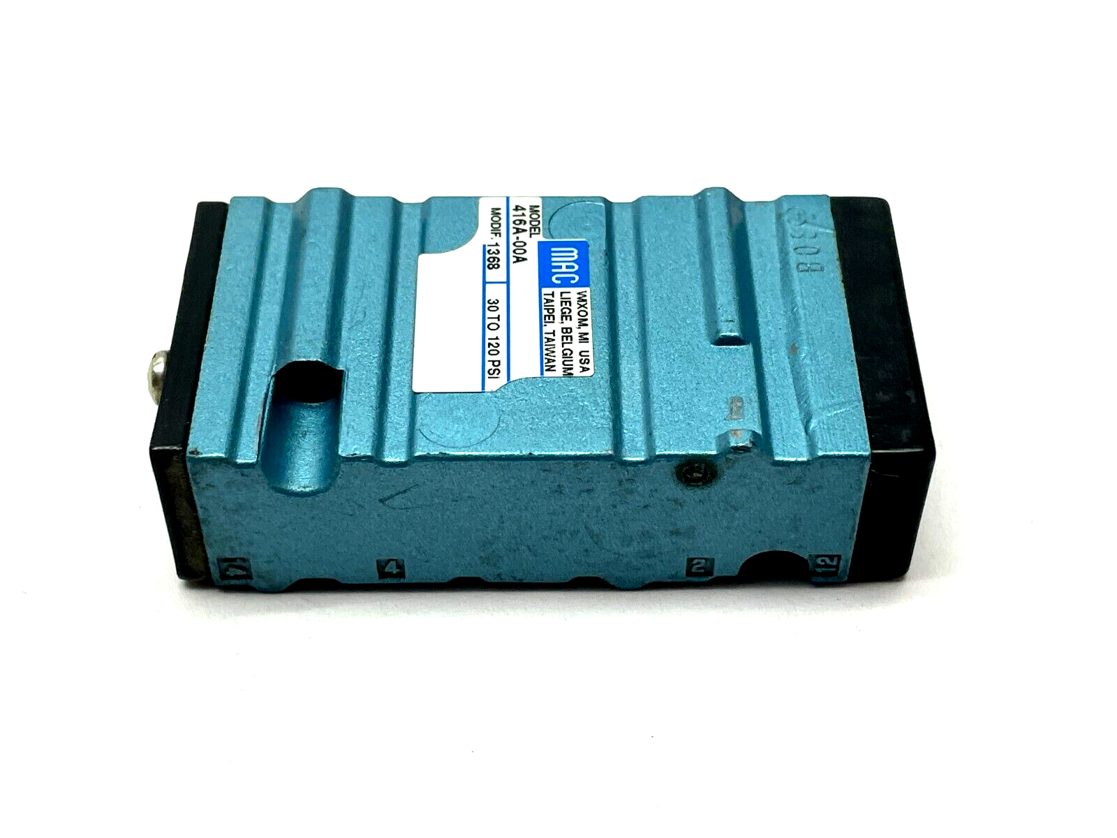 MAC Valves 416A-00A Single Operator Piloted Valve - Maverick Industrial Sales