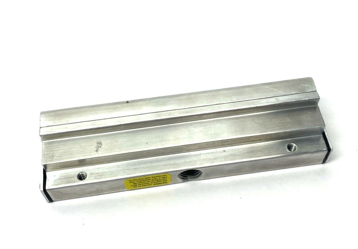 921-6 | Vortec Aluminum Air Knife, Single Inlet, 1/4" FNPT, 6" Knife Length - Used - Maverick Industrial Sales
