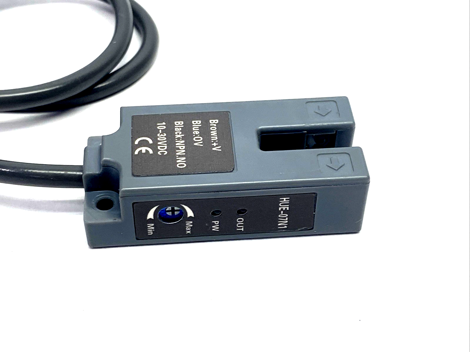 HUE-07N1 | Hanliwell U-Shaped Inductive Photoelectric Sensor/Slot Sensor - Used - Maverick Industrial Sales