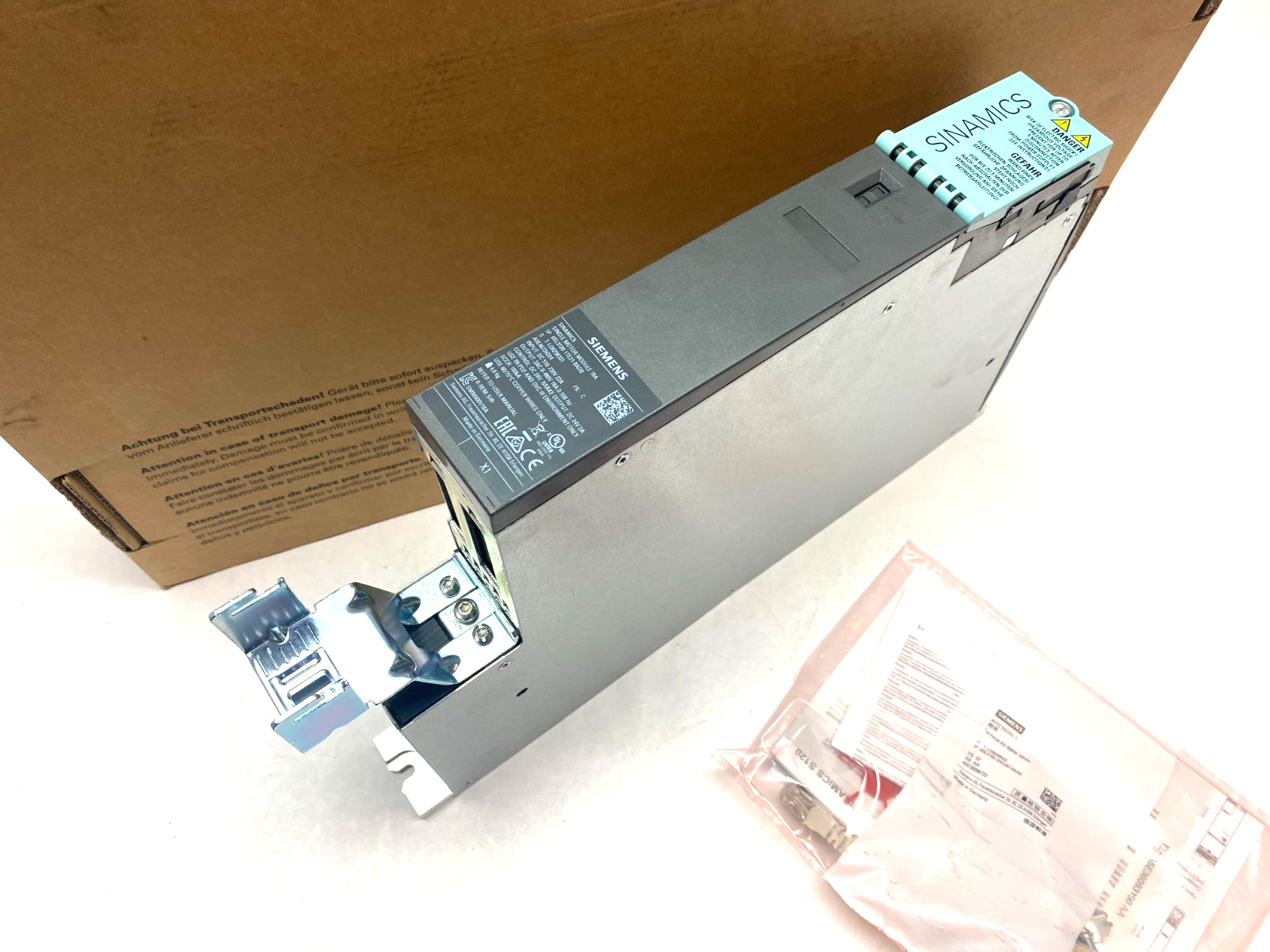 Siemens 6SL3120-1TE21-8AD0 SINAMICS S120 Single Motor Module - Maverick Industrial Sales