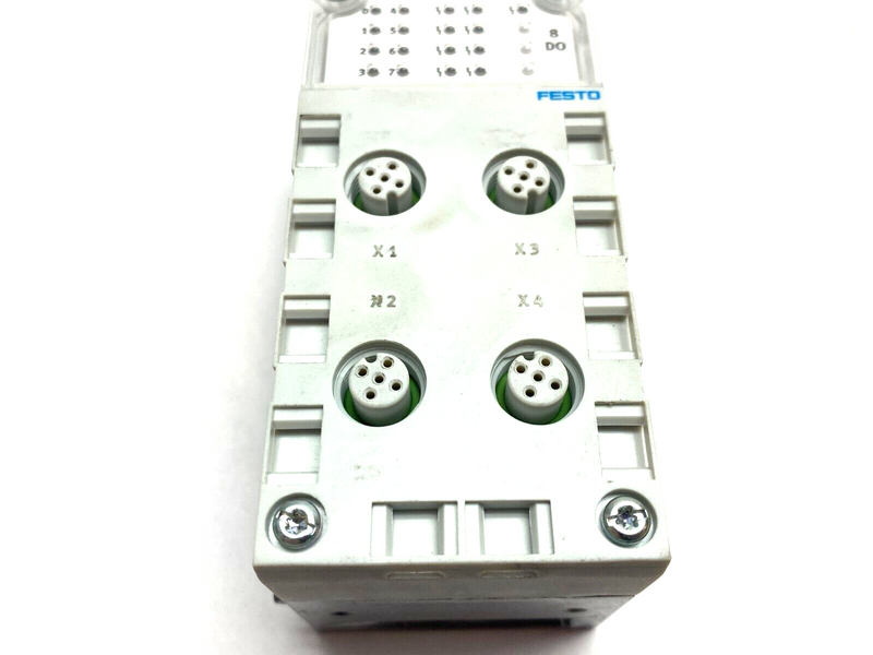 Festo CPX-AB-4-M12X2-5P-M3 Manifold Block, CPX-M-GE-EV Interlinking Block - Maverick Industrial Sales