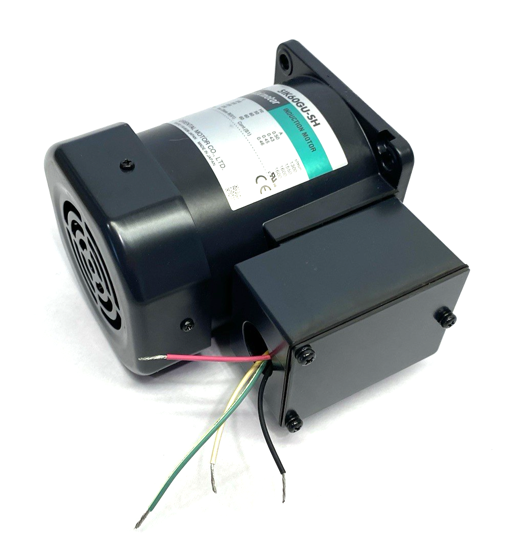 5IK60GU-SH | Oriental Motor World K Series Induction Motor, 3-Phase 60 W (1/12 HP) - New – Open box - Maverick Industrial Sales