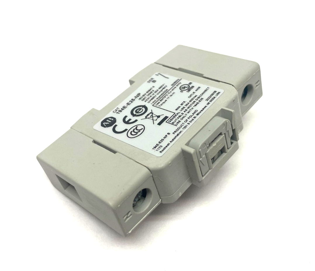 194E-E25-NP | Allen Bradley Ser. B Additional Pole Accessory, 25A - New – Open box - Maverick Industrial Sales