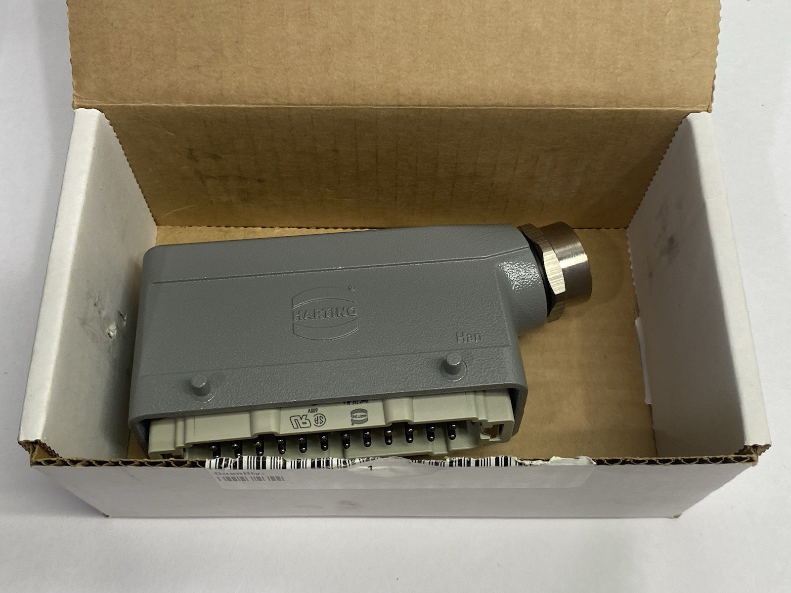 7310335240000 | Harting Heavy Duty Power Connector, Hood & Insert HAN KIT 24B - New Other - Maverick Industrial Sales