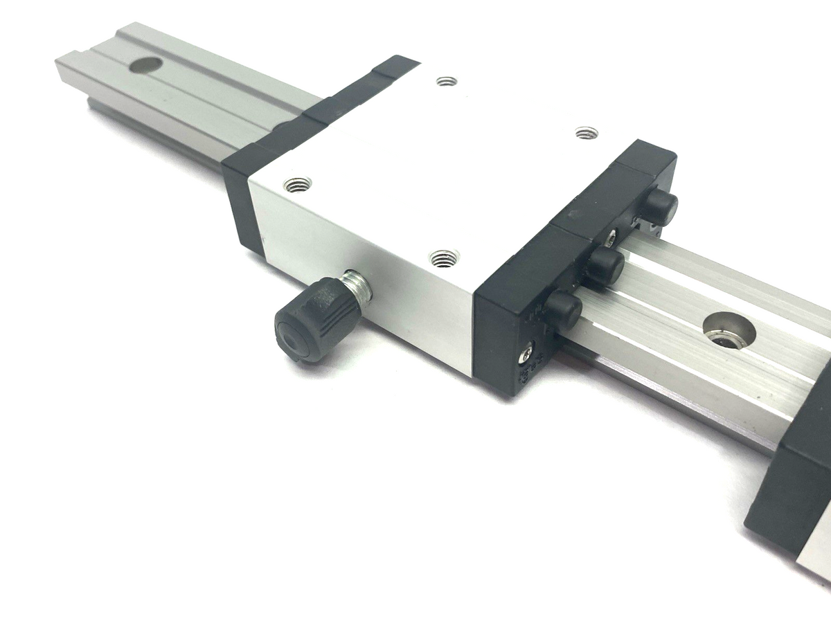 igus TW-01-20-HKA drylin® T Standard Carriage 2x with Hand Clamp, 16-1/8" Rail - Maverick Industrial Sales