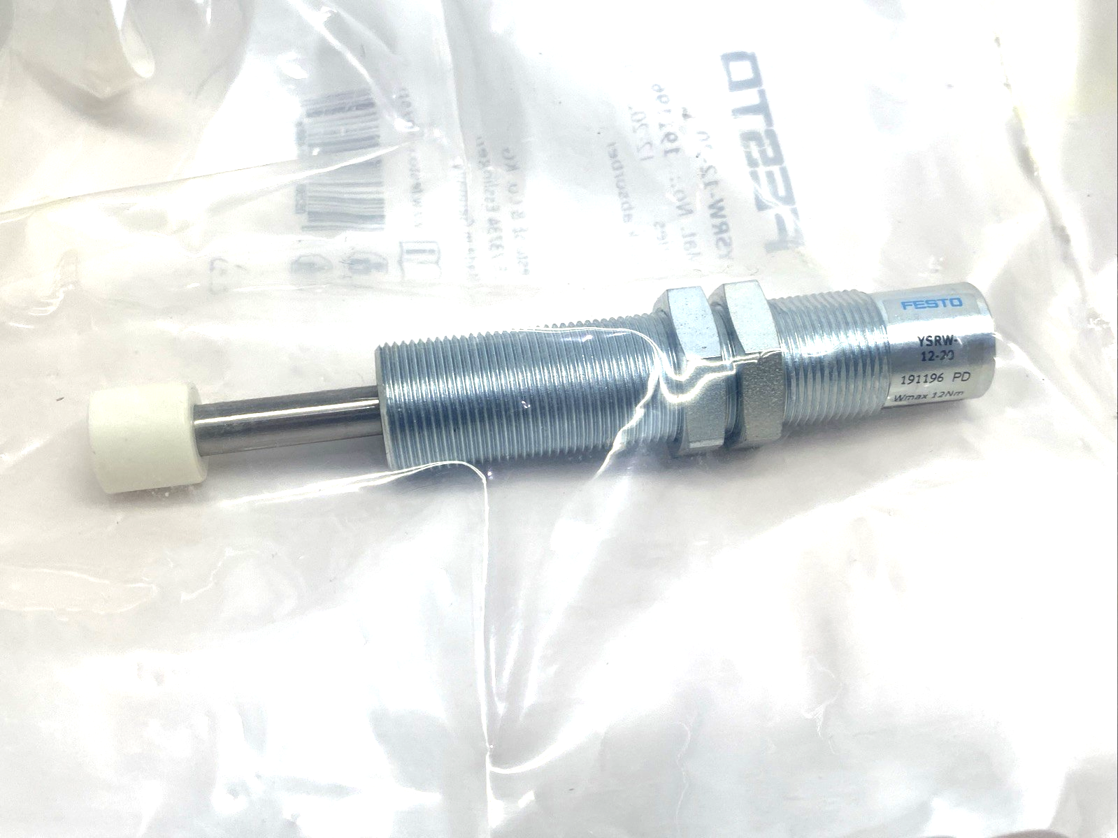 Festo YSRW-12-20 Shock Absorber 20mm Stroke 191196 - Maverick Industrial Sales