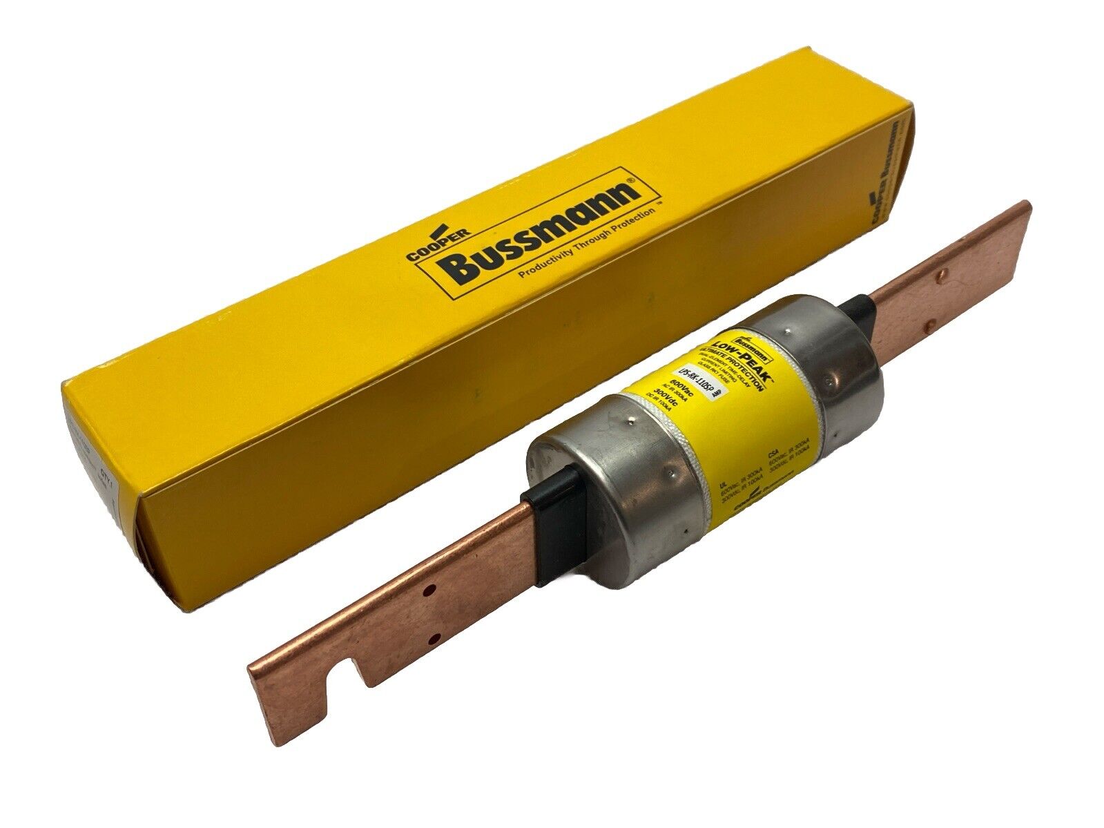 LPS-RK-110SP | Cooper Bussmann Low-Peak Time Delay Class RK1 Fuse 110A 600VAC - New - Maverick Industrial Sales
